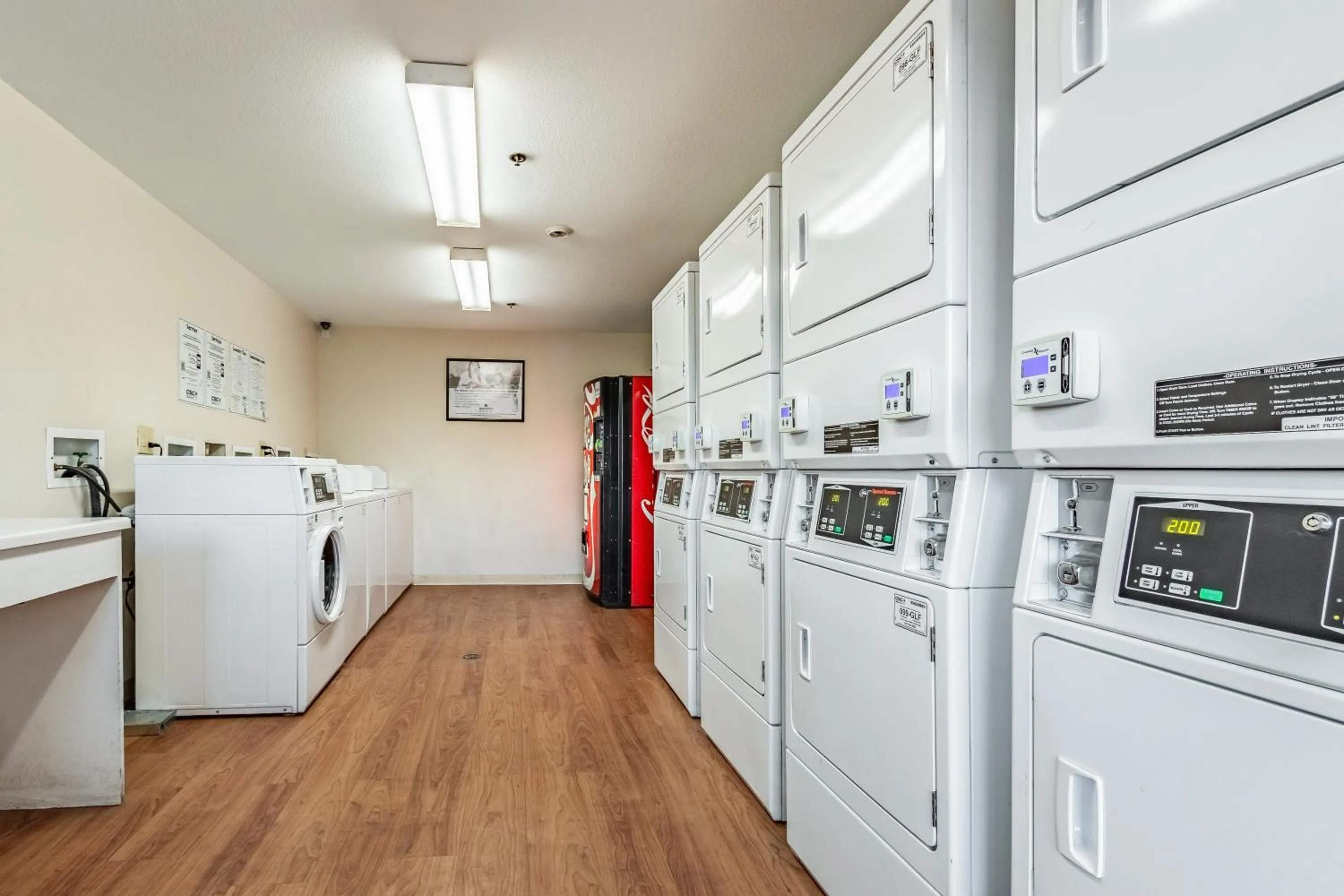 laundry in Studio 51 Extended Stay Hotel