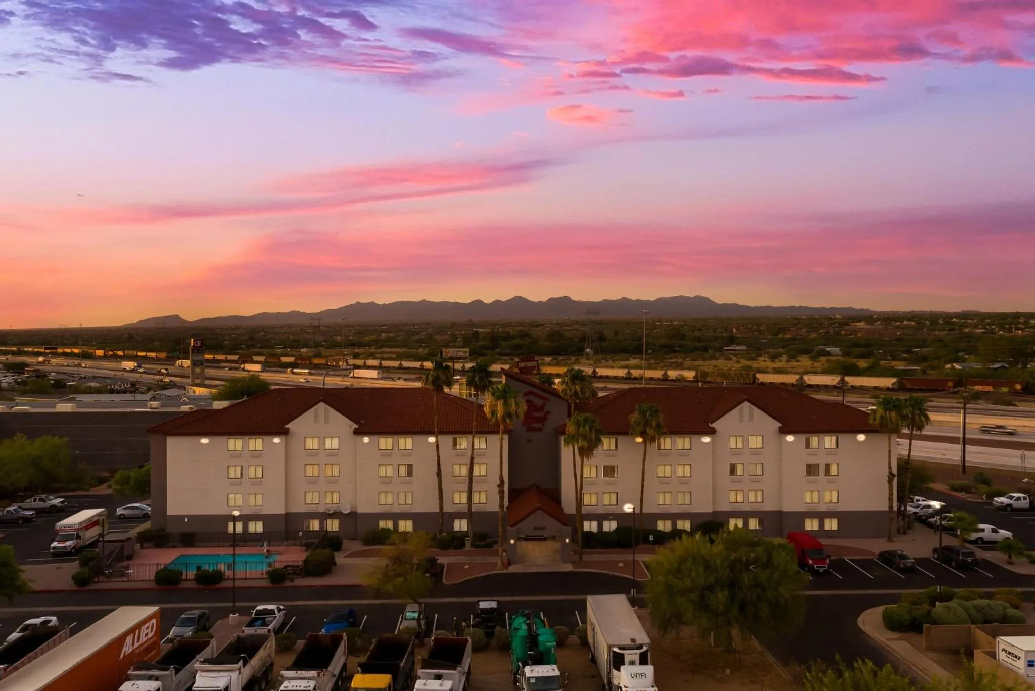Property building in Red Roof Inn Tucson North - Marana
