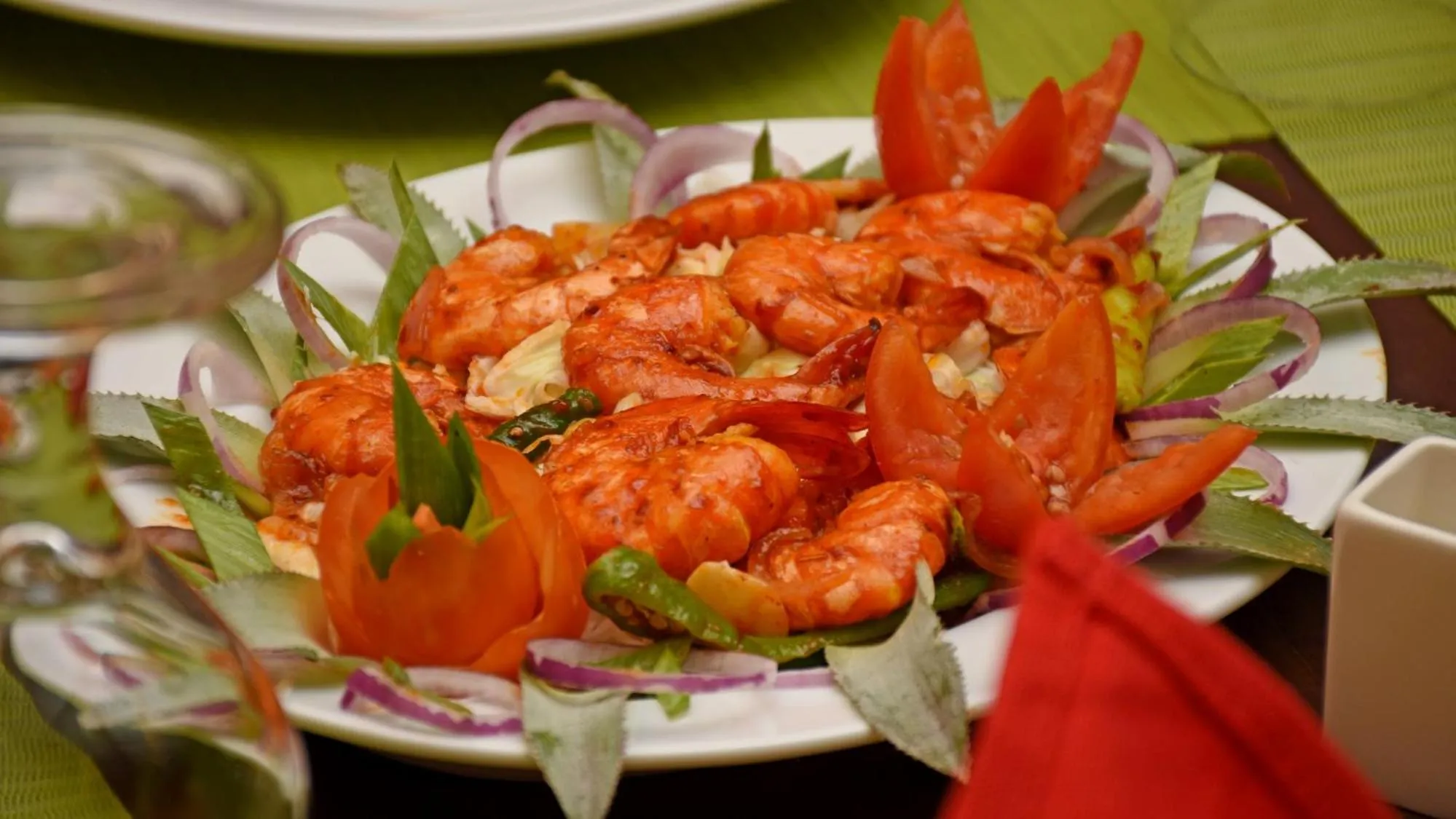 Food and drinks in Melheim Beach Kalpitiya