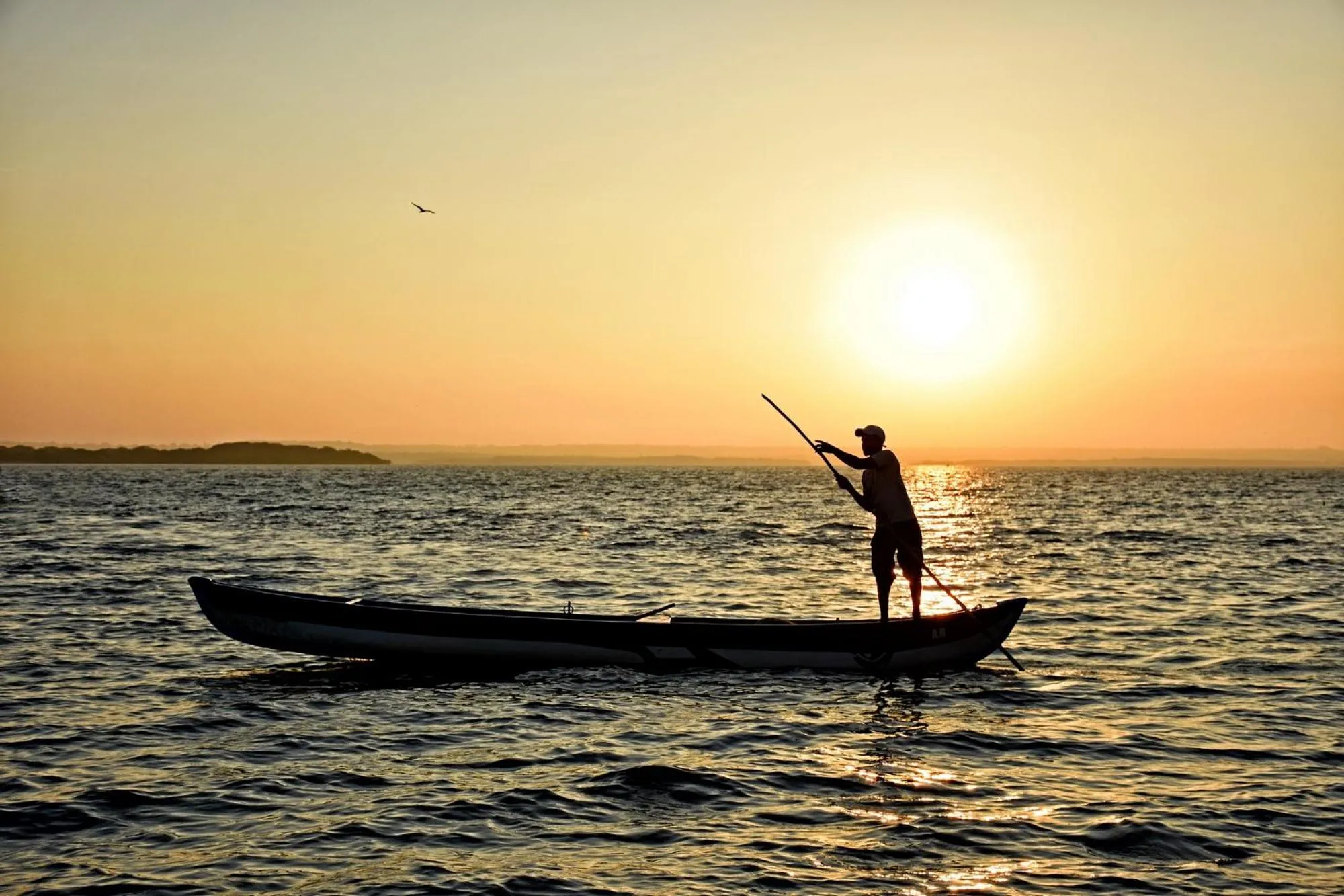 People in Melheim Beach Kalpitiya