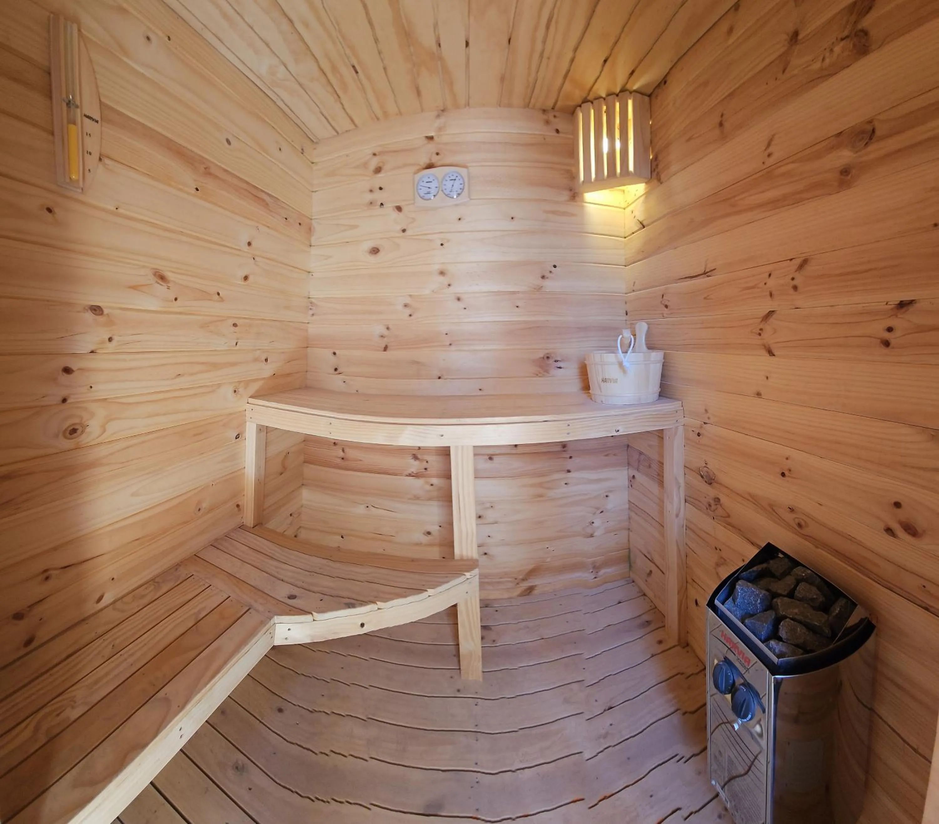 Sauna in Lavanda del Valle