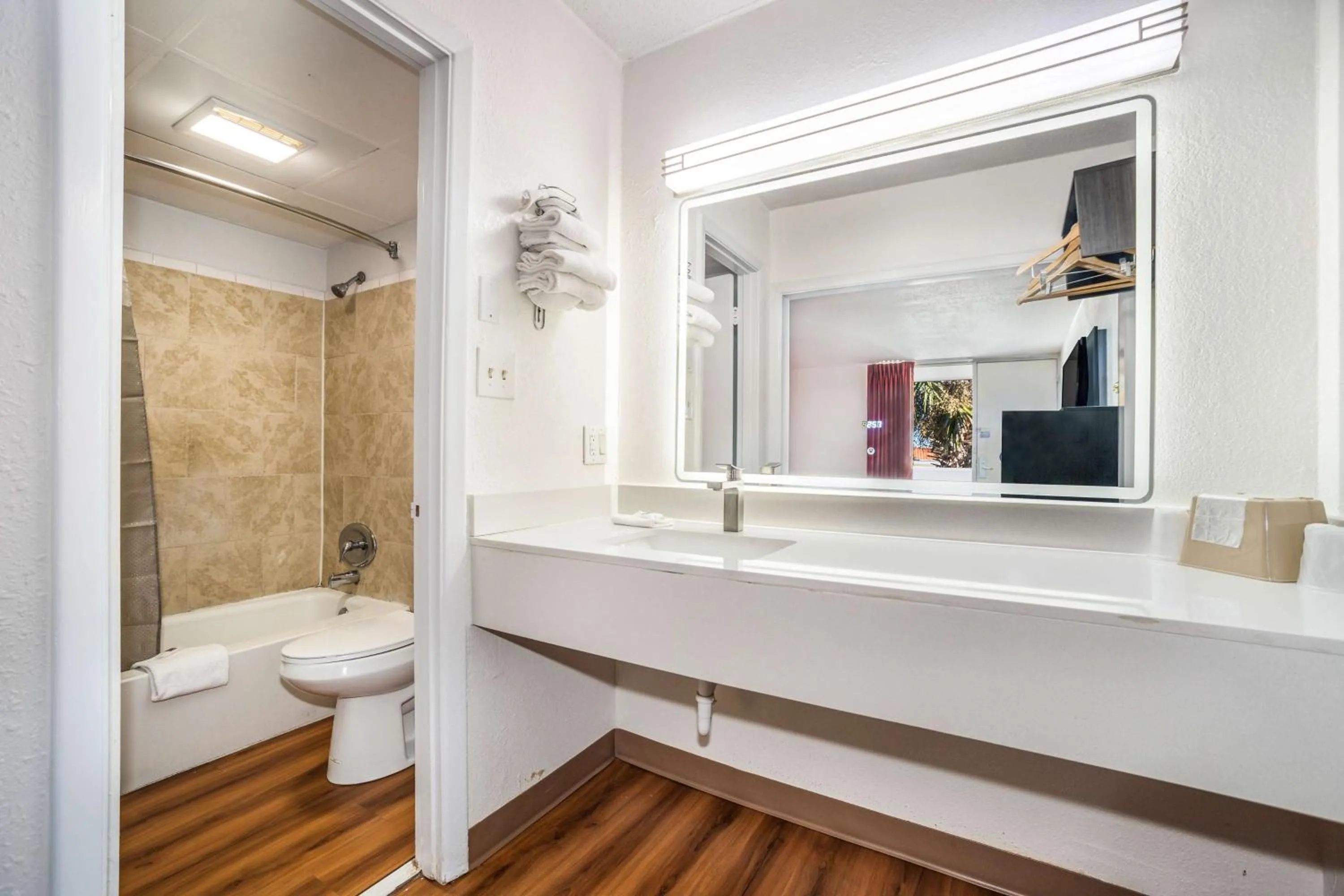 Bathroom in Motel 6-Florence, SC