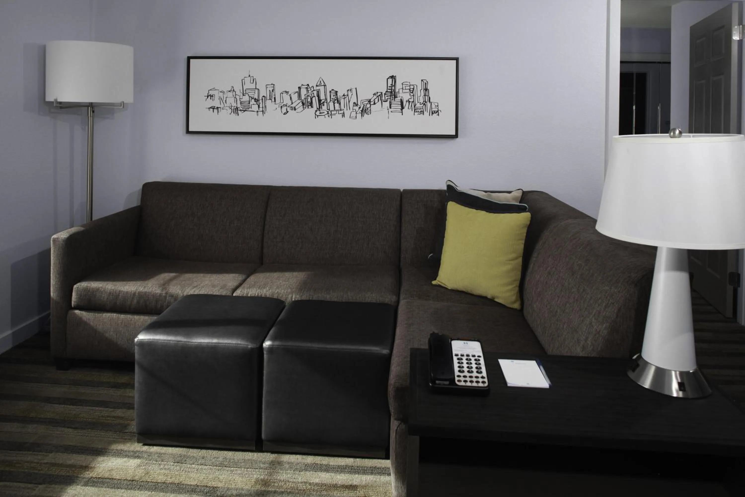 Photo of the whole room in Hyatt House Parsippany Whippany