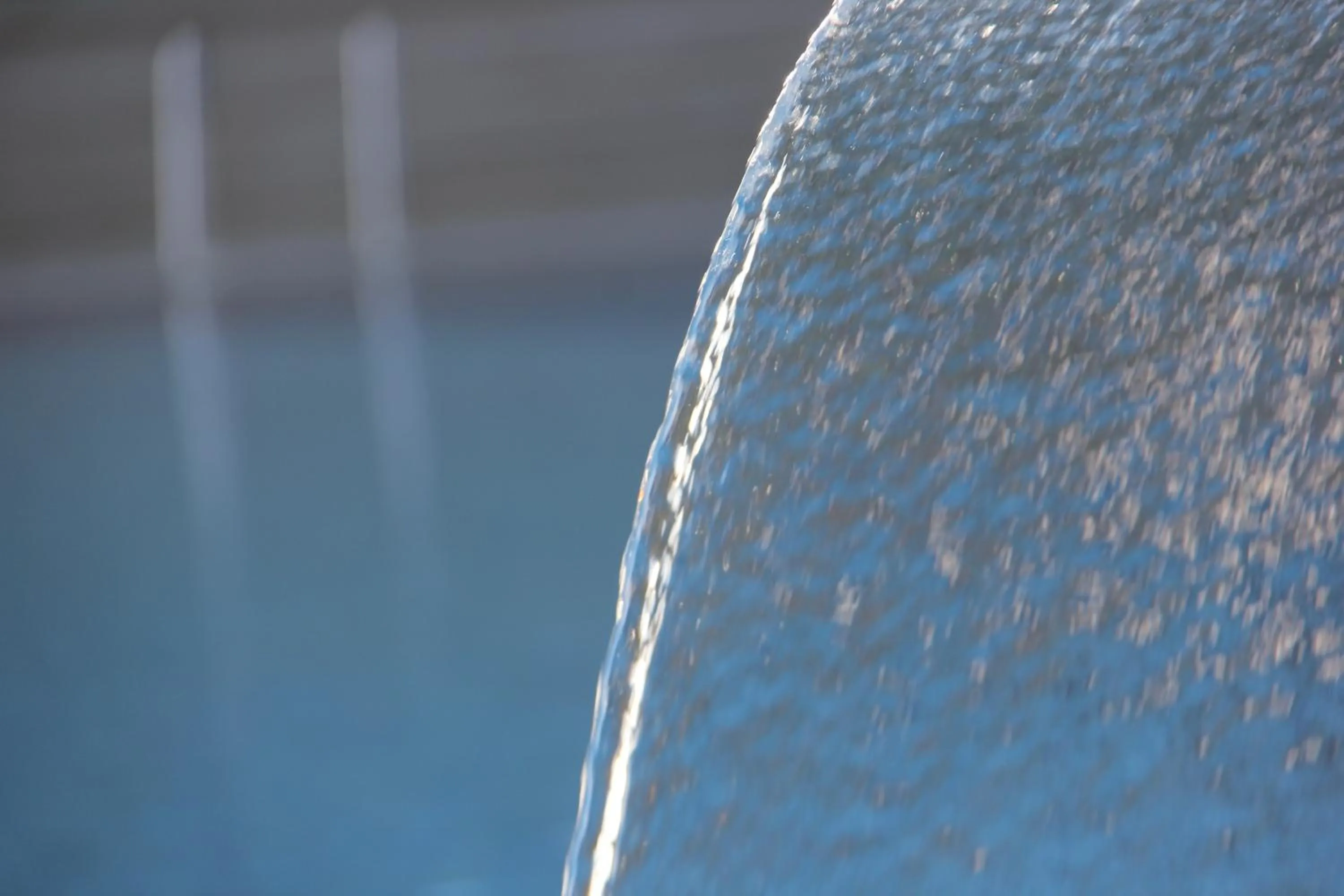 Swimming pool in Khazar Inji Hotel