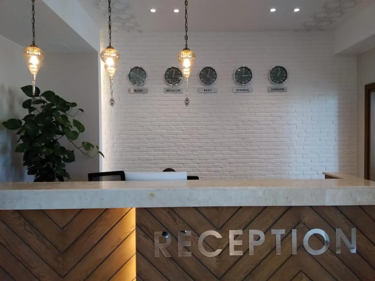 Lobby or reception in Khazar Inji Hotel