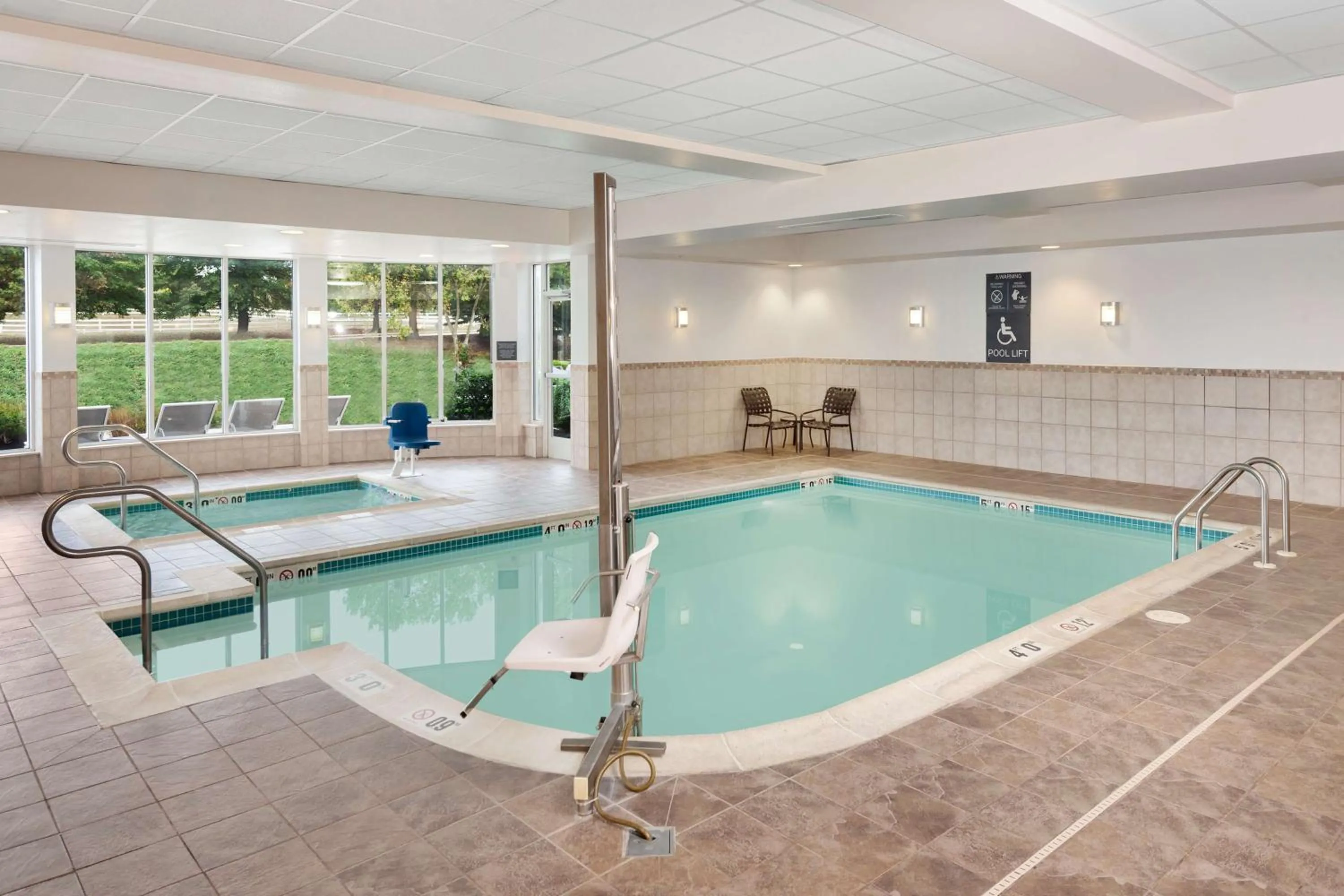 Pool view in Hilton Garden Inn Valley Forge/Oaks