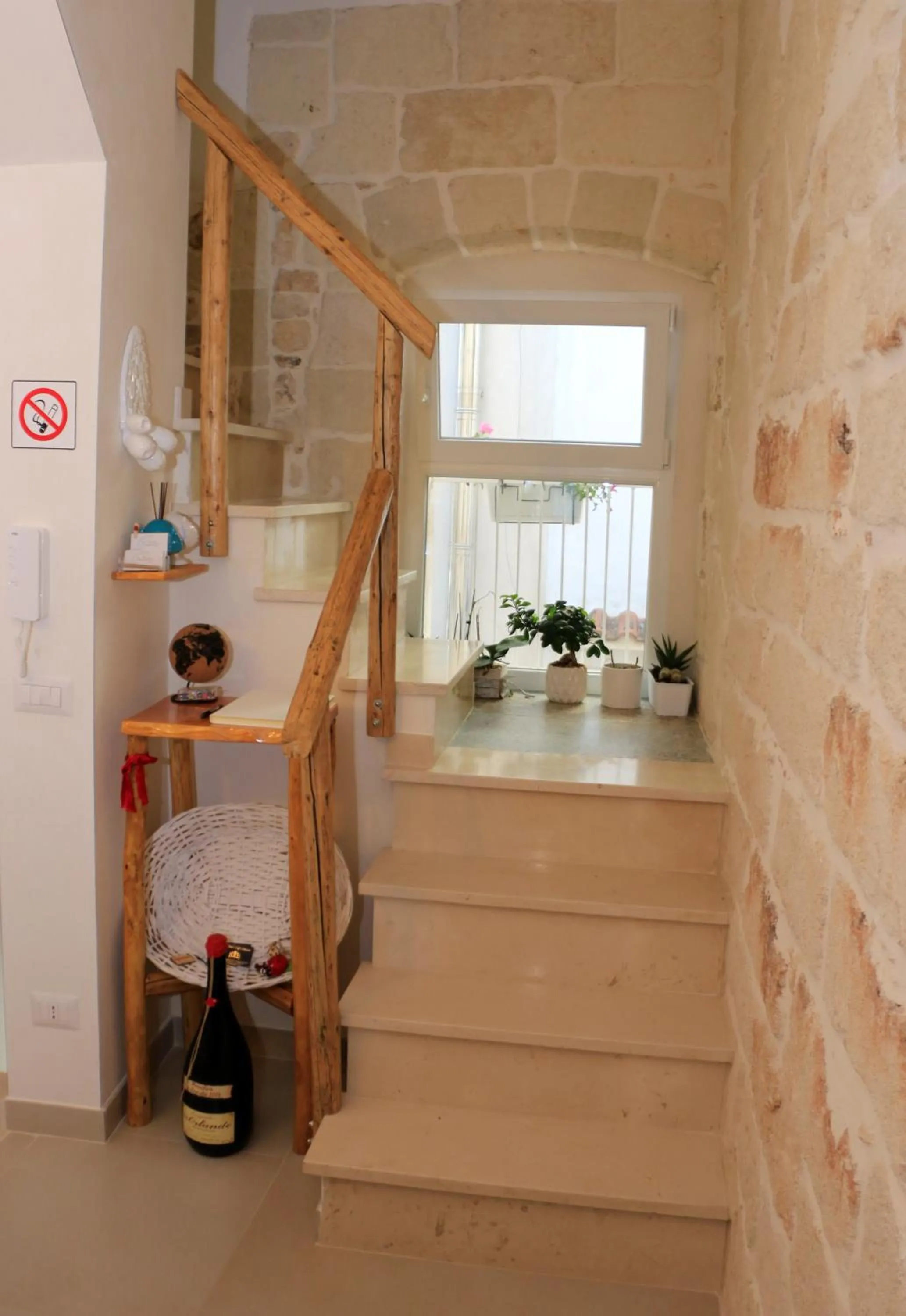 Decorative detail in La Nicchia B&B