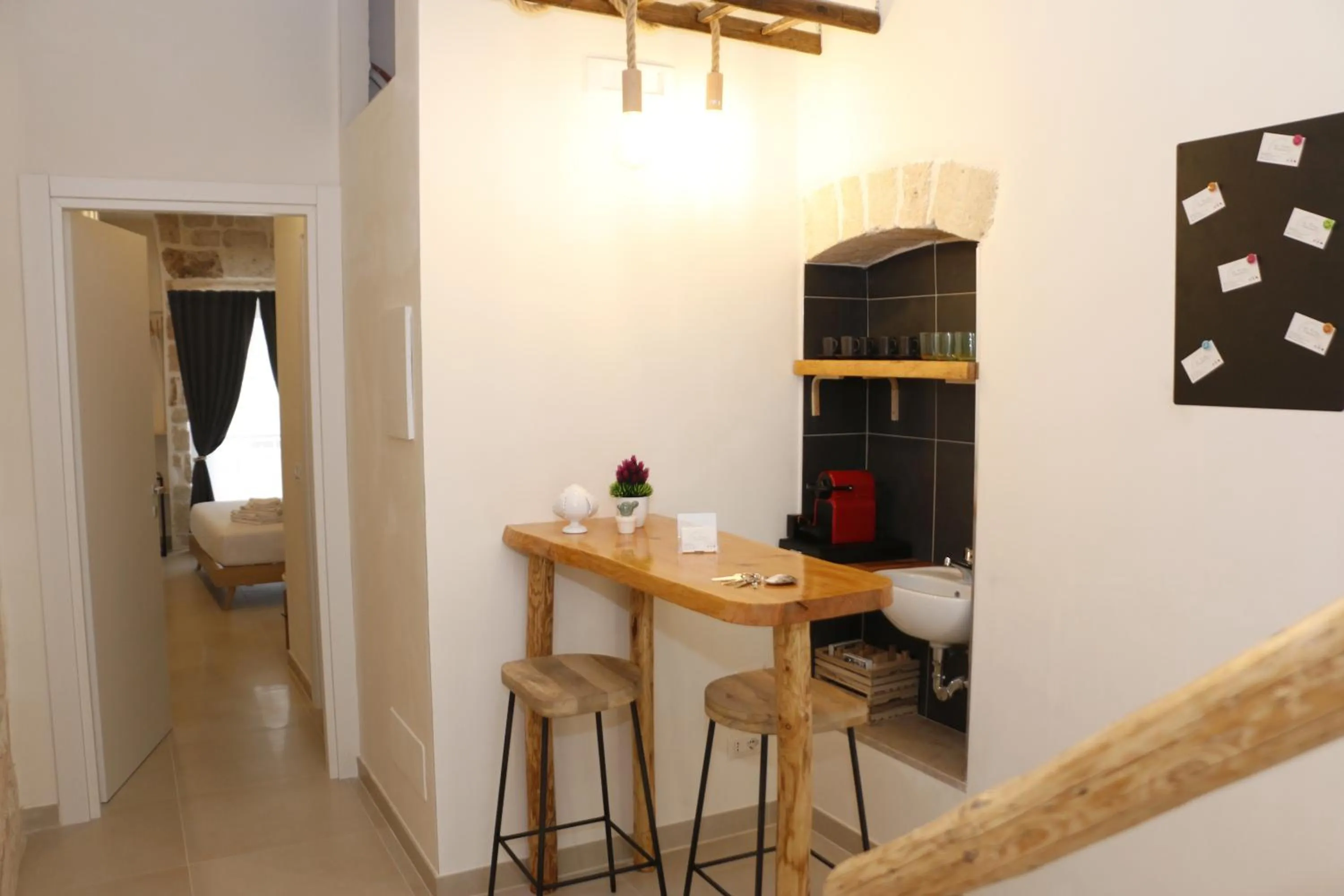 Coffee/tea facilities in La Nicchia B&B