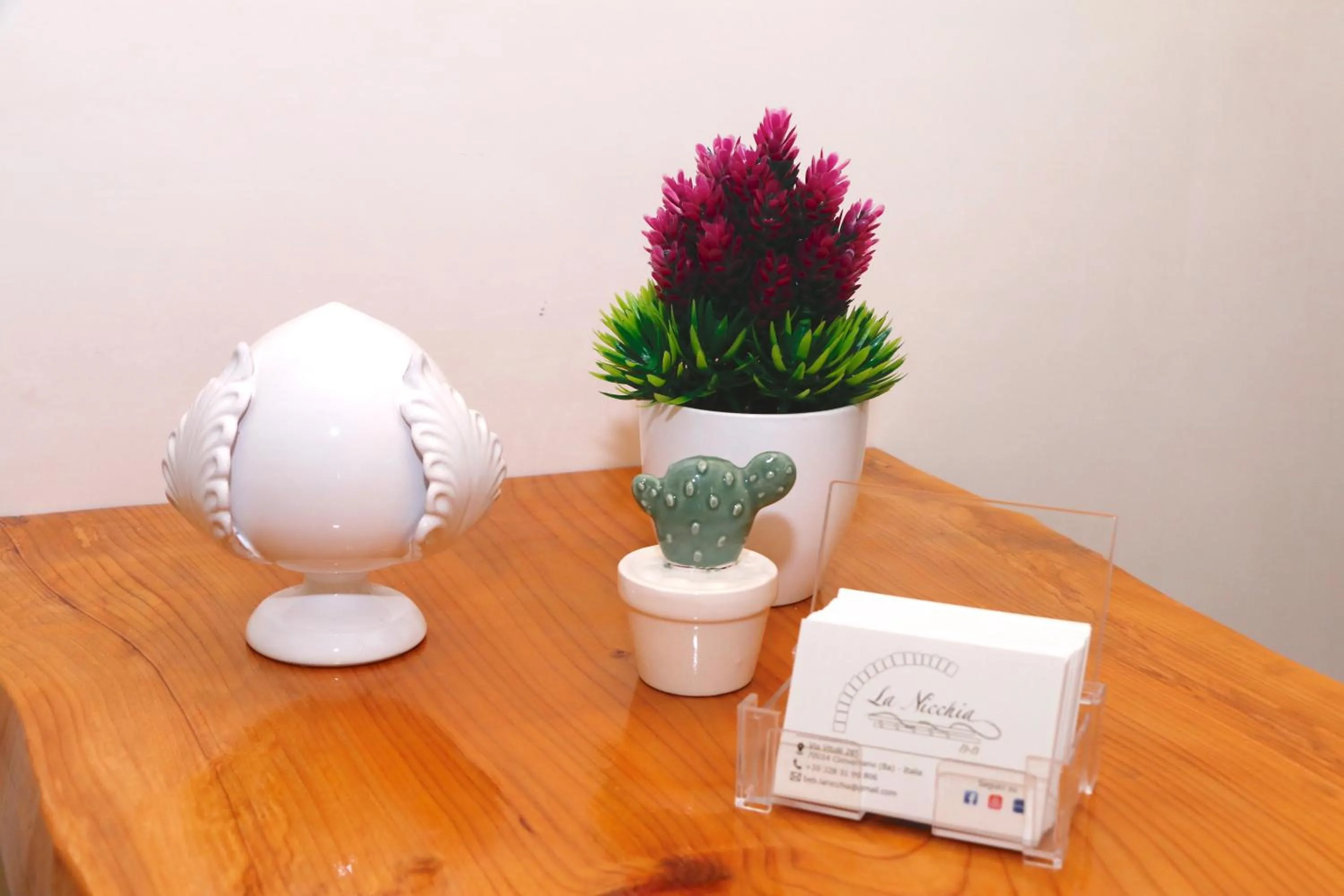 Lobby or reception in La Nicchia B&B