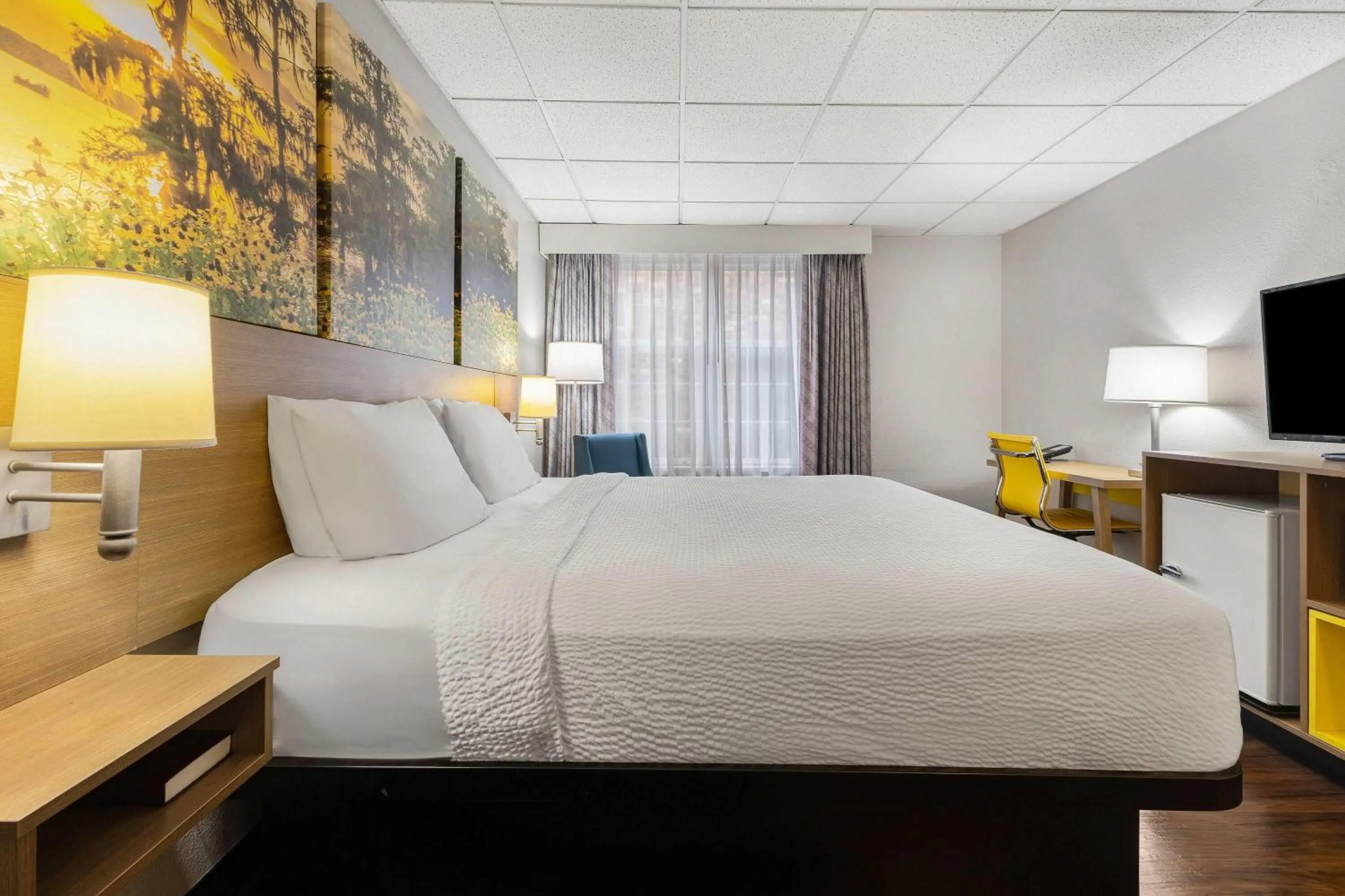 Bed in Days Inn by Wyndham Madisonville