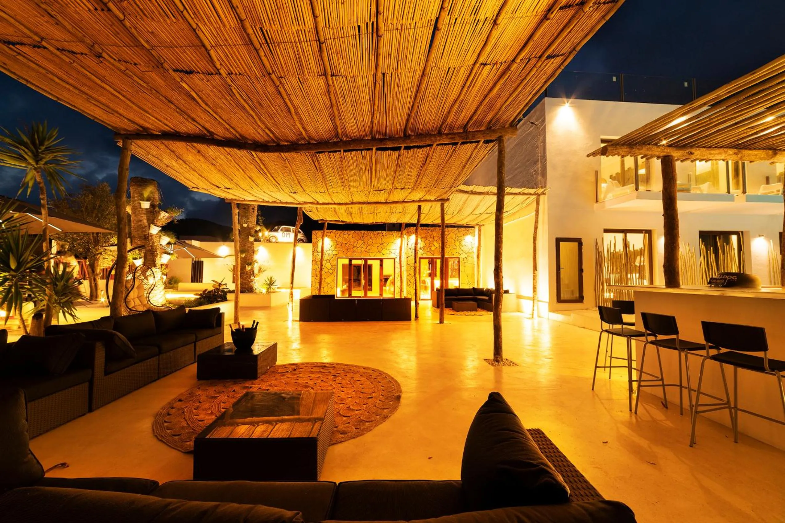 Lobby or reception in OM Hotels