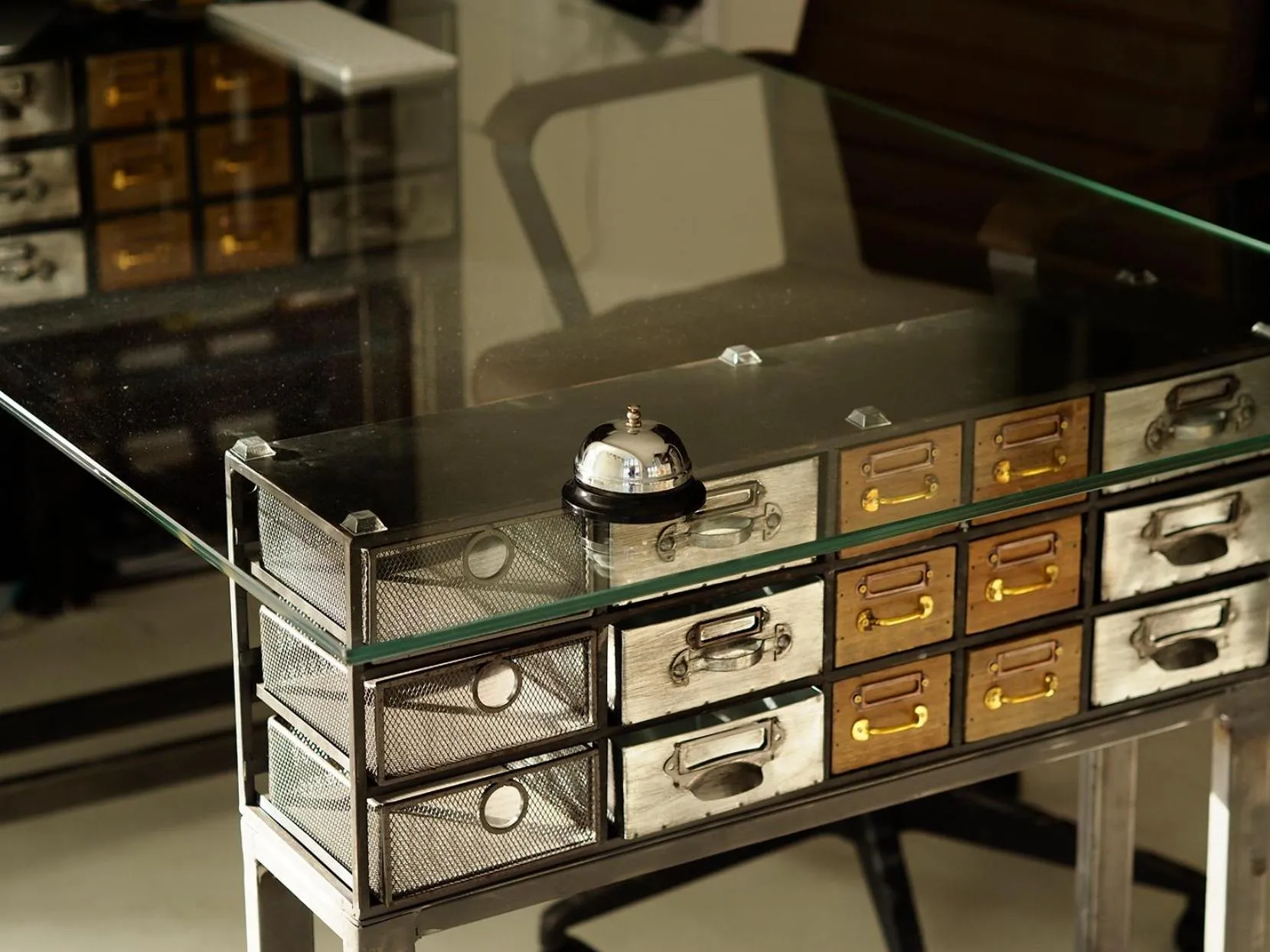 Lobby or reception in OM Hotels