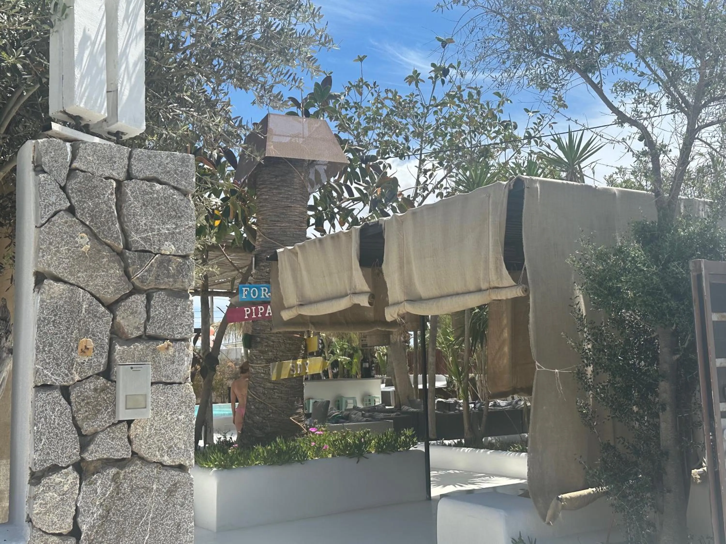 Seating area in OM Hotels