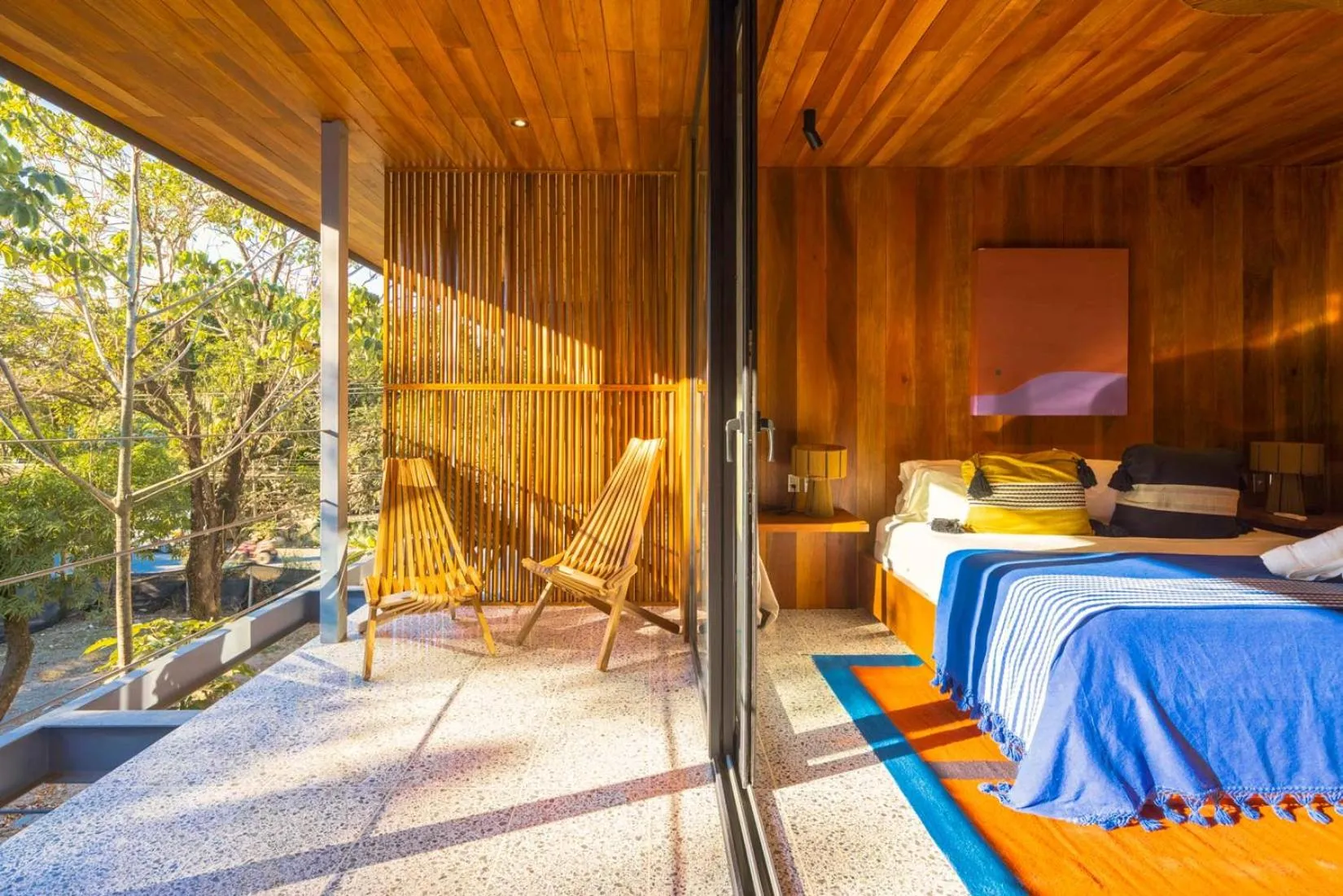 Balcony/Terrace, Bed in Somos