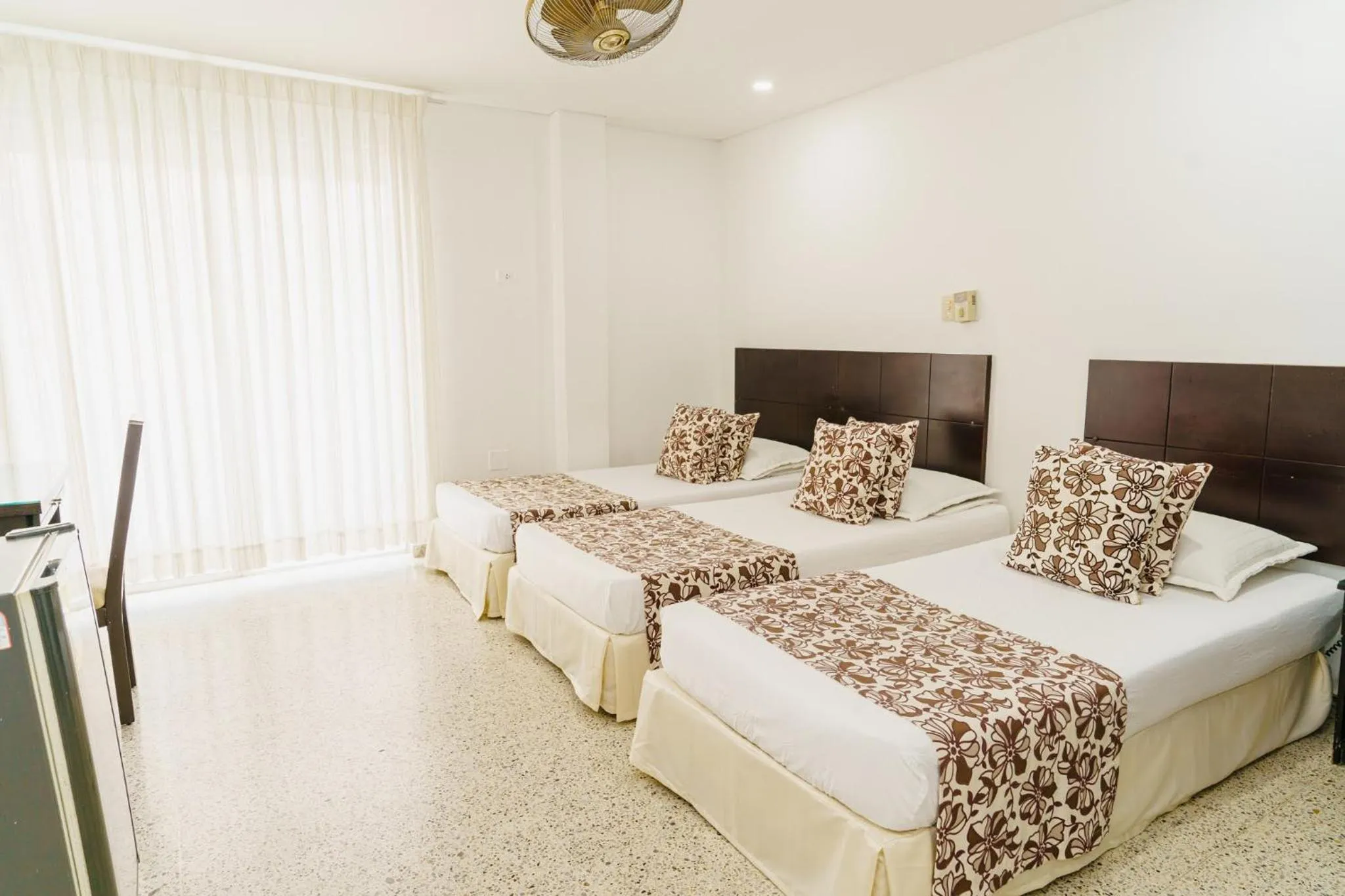 Bed in Hotel Las Molas