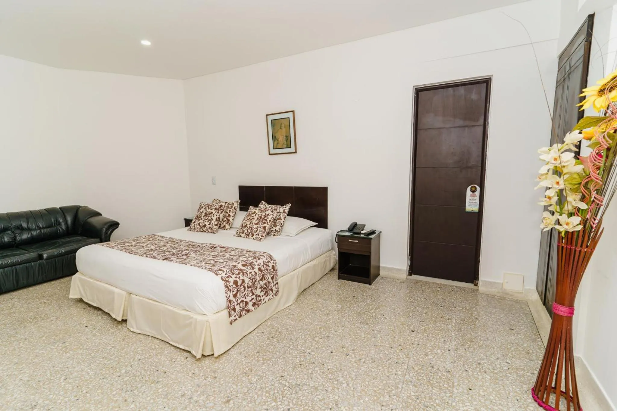 Bed in Hotel Las Molas