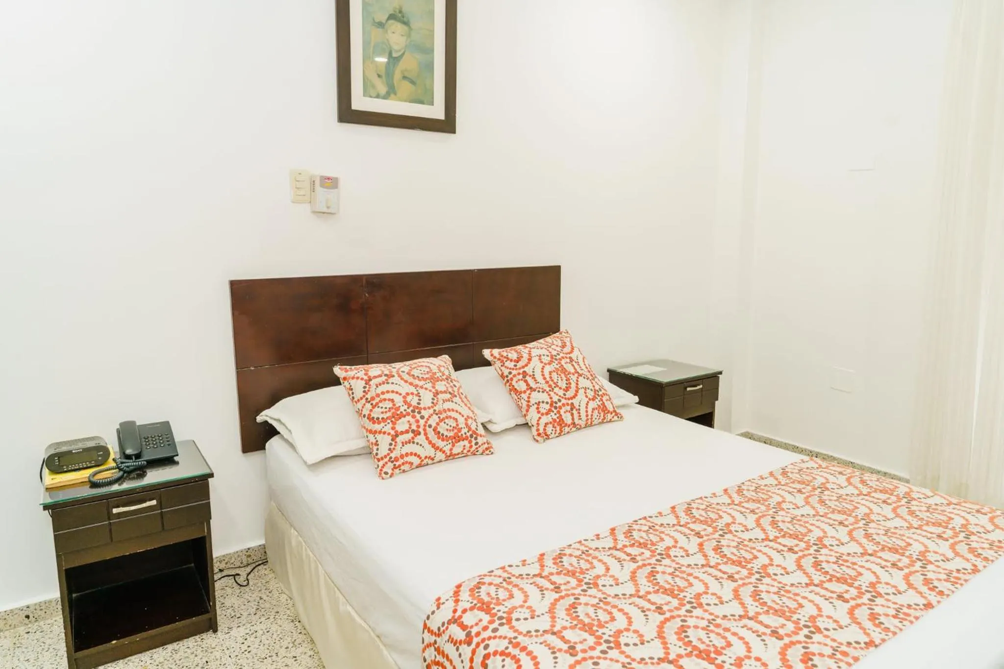 Bed in Hotel Las Molas