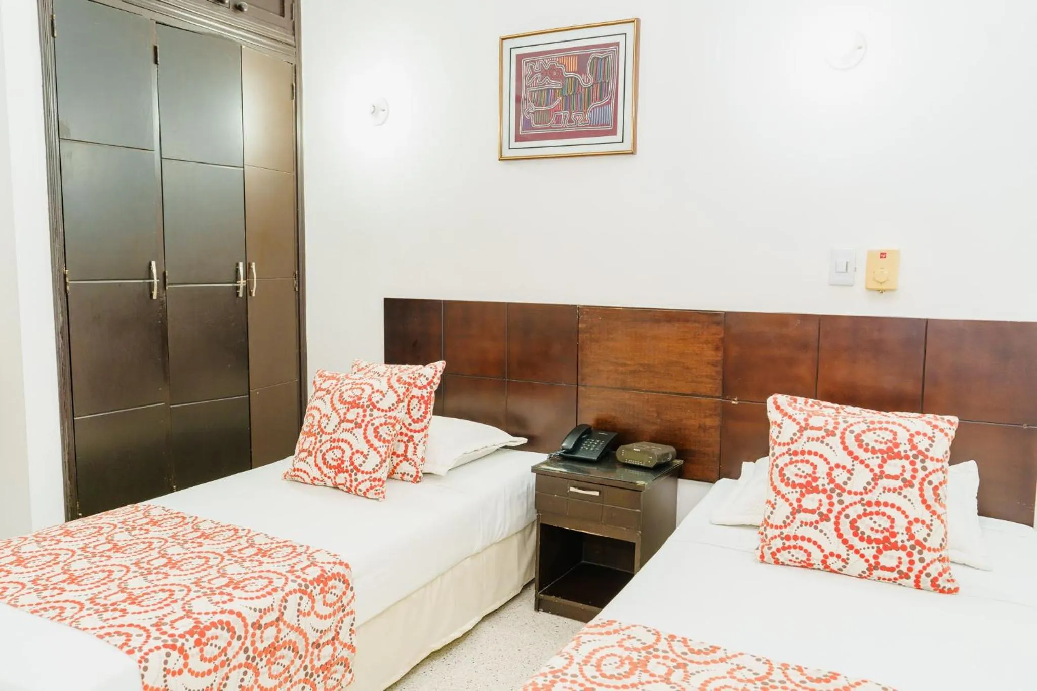 Bed in Hotel Las Molas