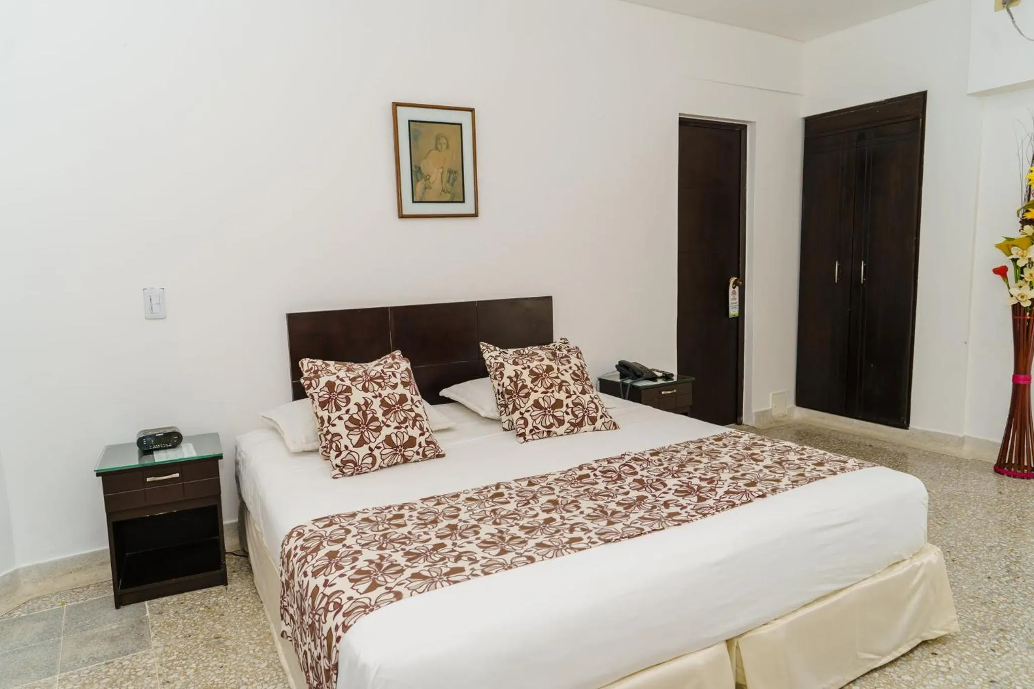 Bed in Hotel Las Molas