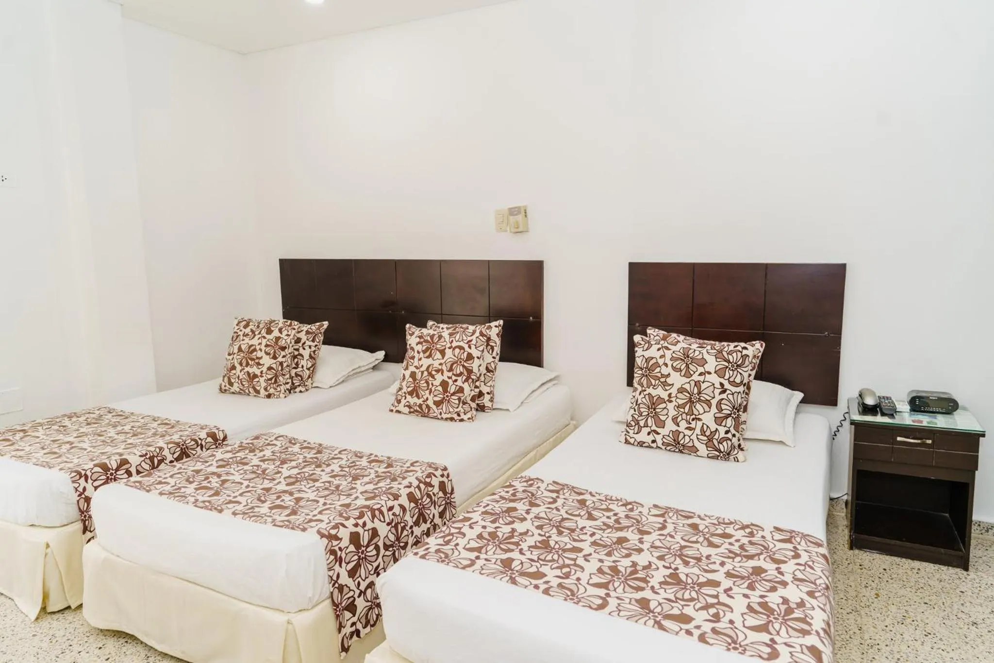 Bed in Hotel Las Molas