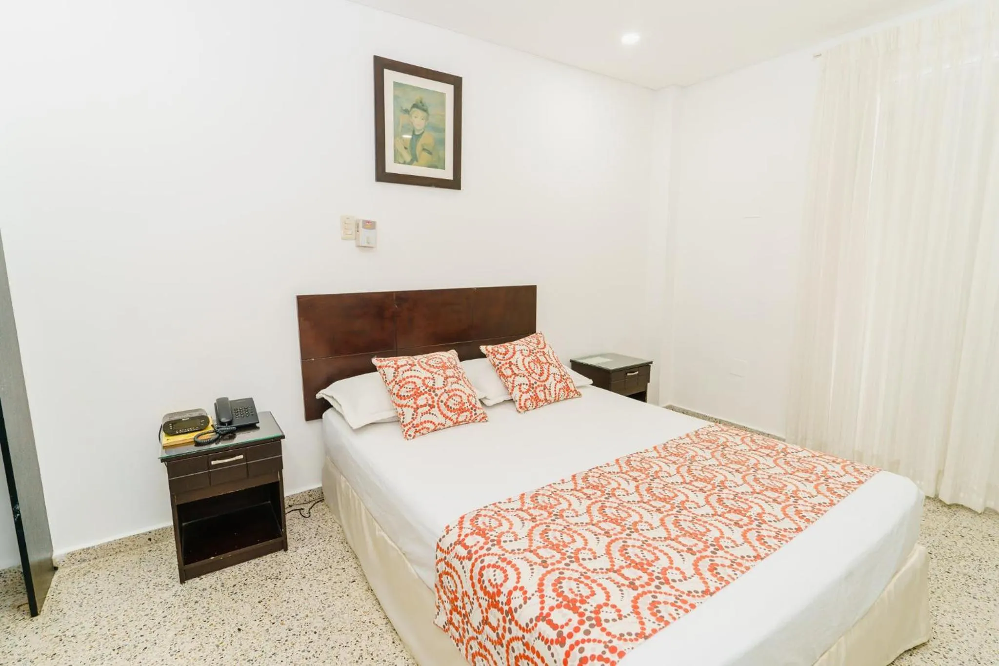 Bed in Hotel Las Molas