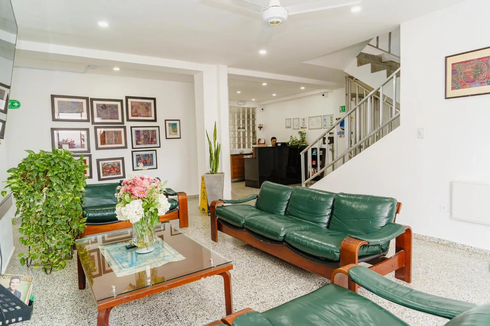 Lobby or reception in Hotel Las Molas