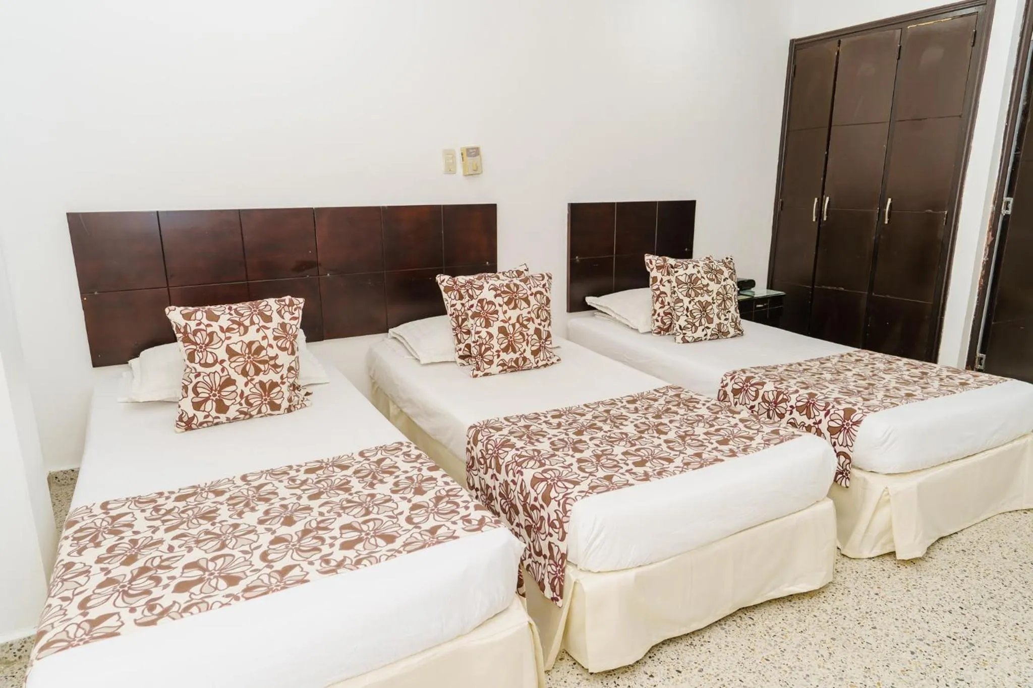 Bed in Hotel Las Molas