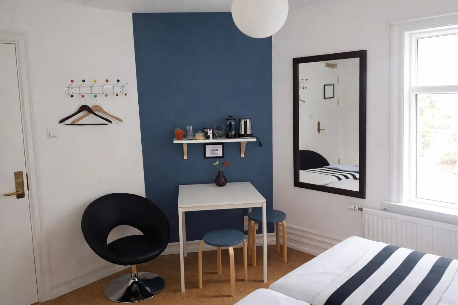 Bedroom, Bed in Refurinn Reykjavik Guesthouse