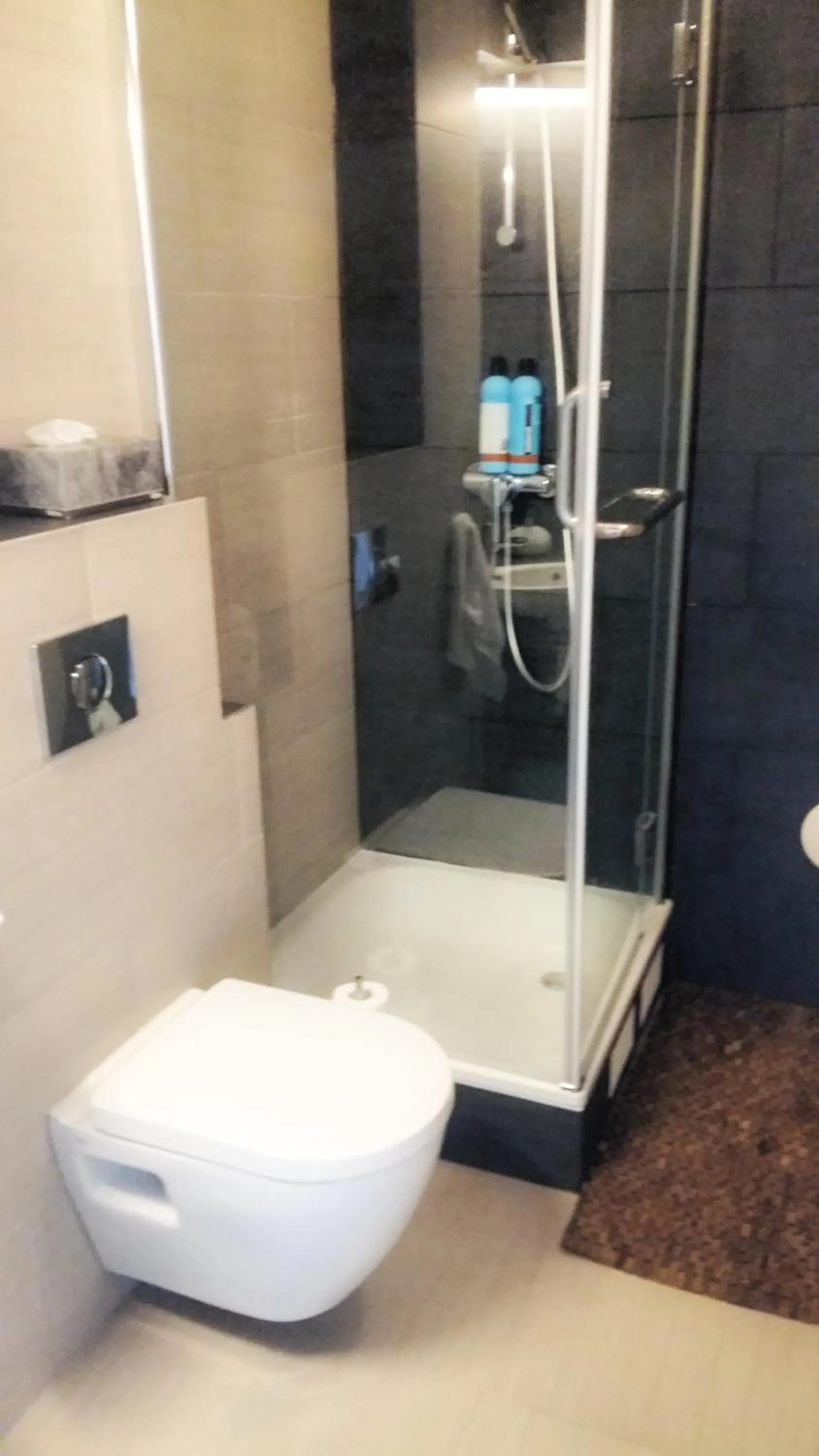 Shower in Refurinn Reykjavik Guesthouse