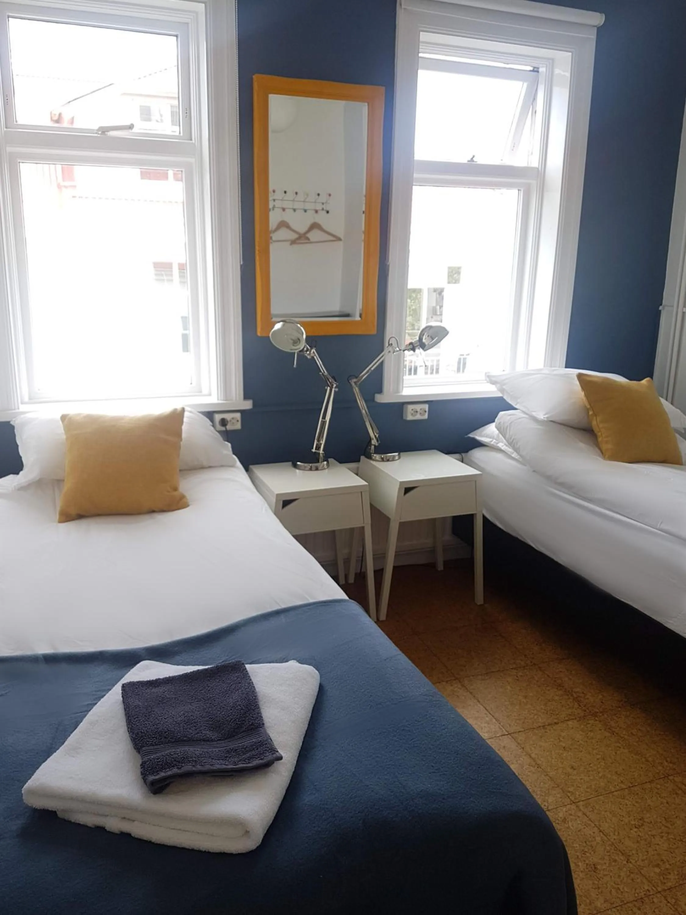 Bed in Refurinn Reykjavik Guesthouse