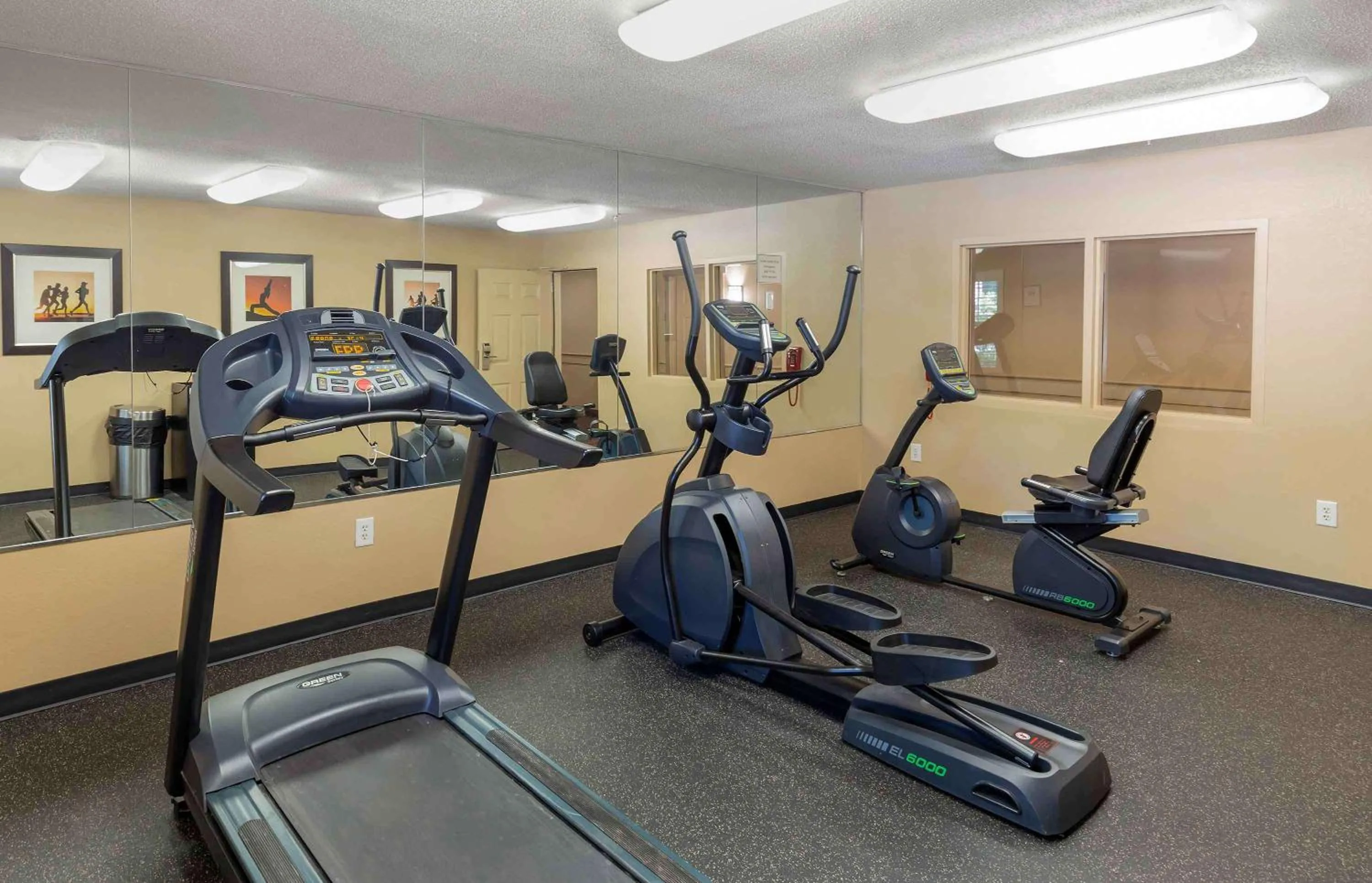 Fitness centre/facilities in Extended Stay America Suites - Raleigh - RTP - 4919 Miami Blvd