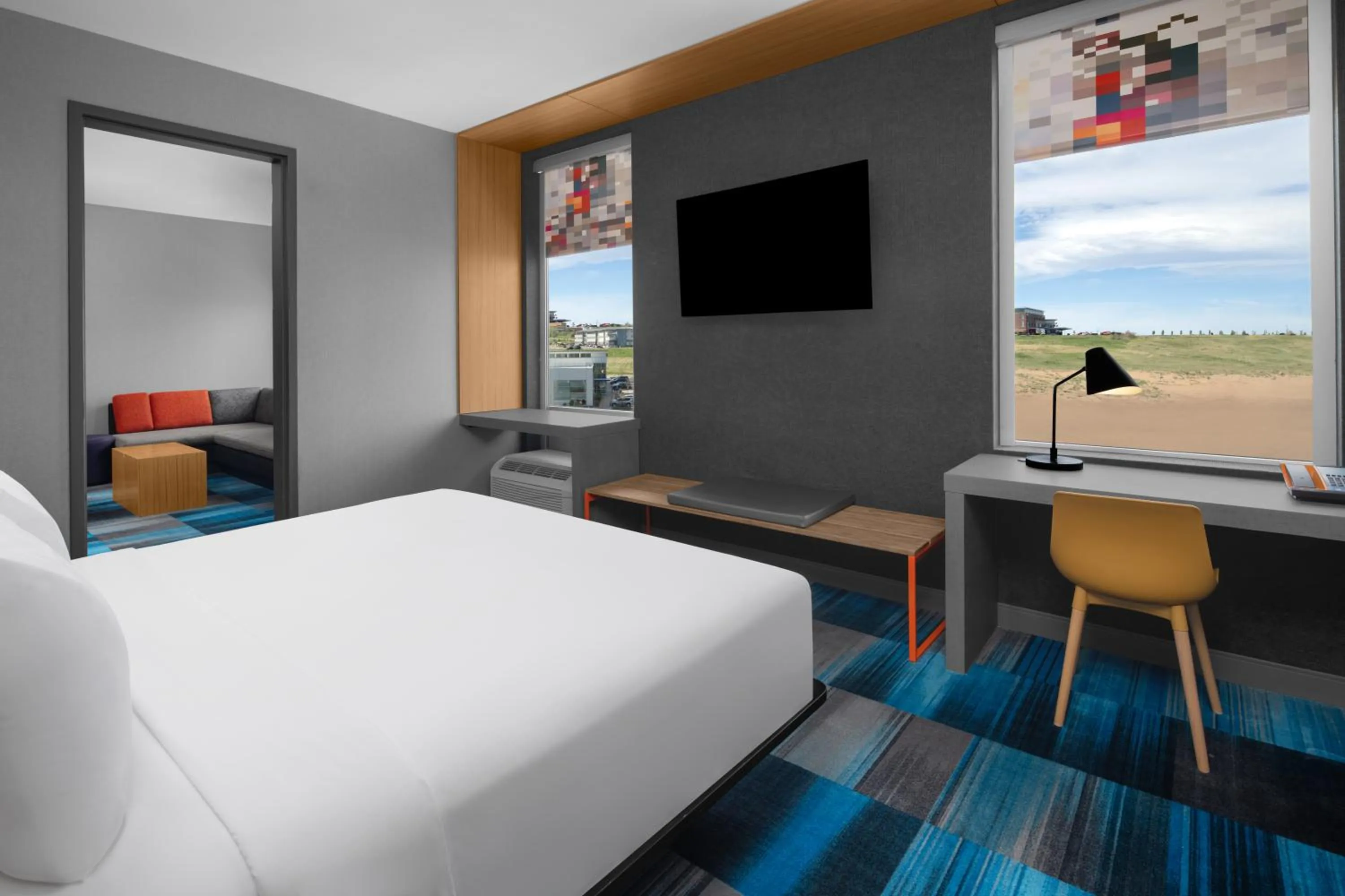 TV and multimedia, Bed in Aloft Broomfield Denver