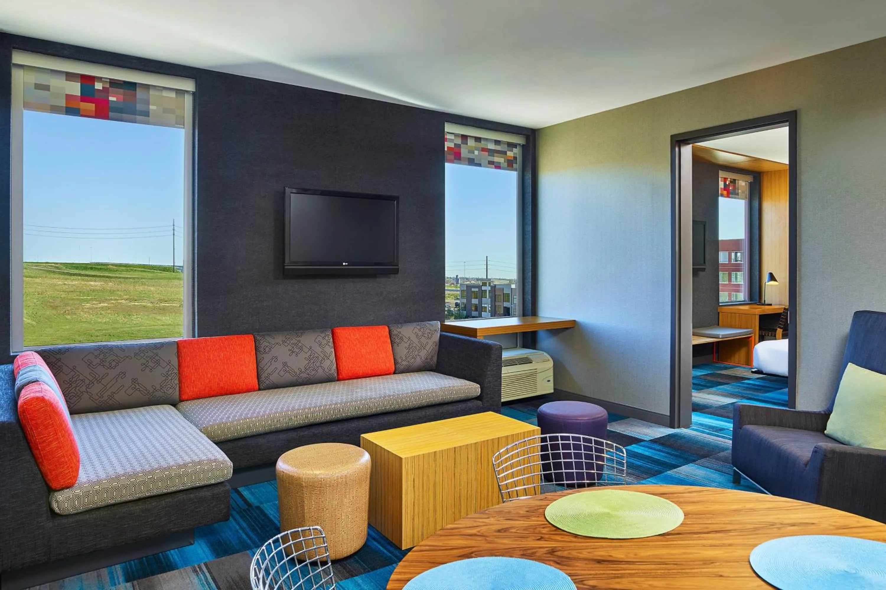 Bedroom in Aloft Broomfield Denver