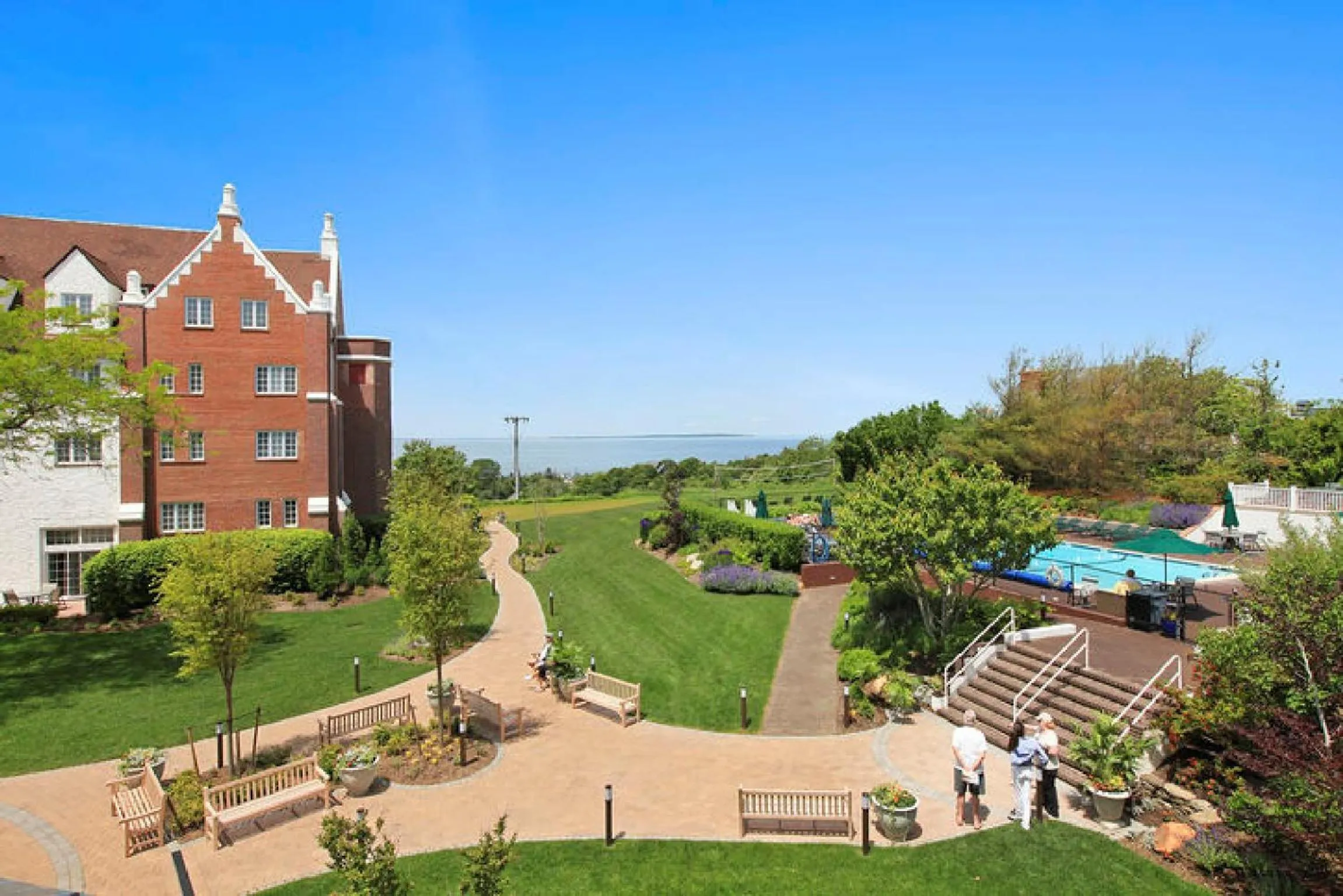 Garden in Montauk Manor