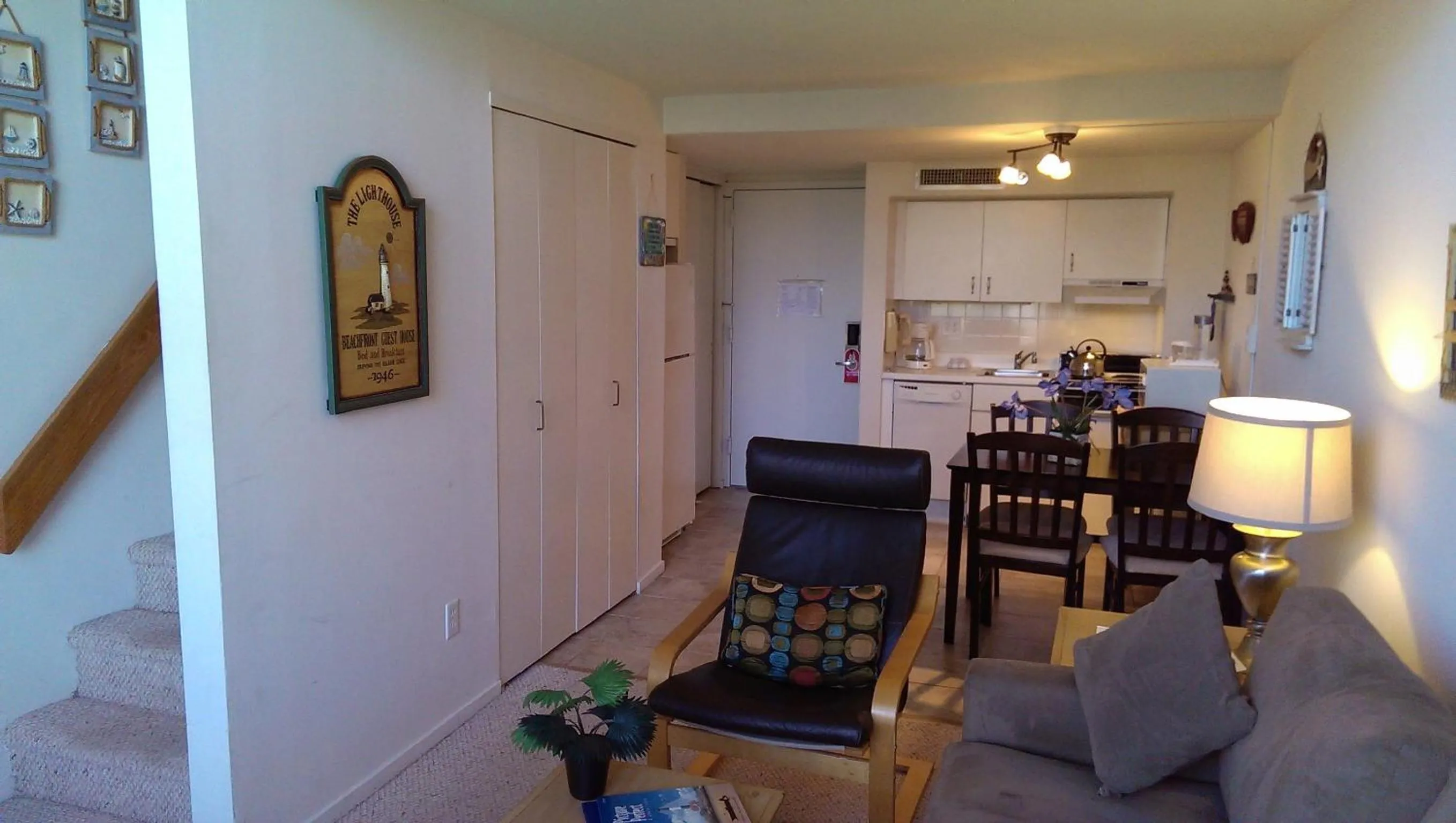 Seating area in Montauk Manor