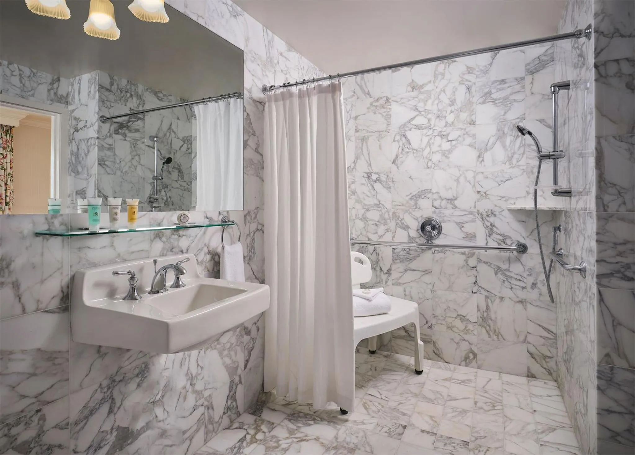 Bathroom in Little America Hotel - Wyoming