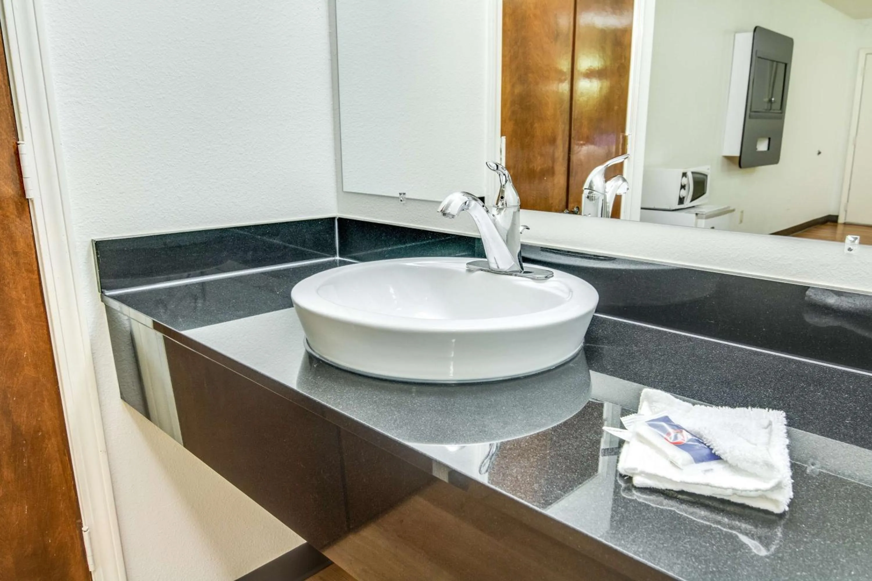 Toilet in Motel 6-Longview, TX - North