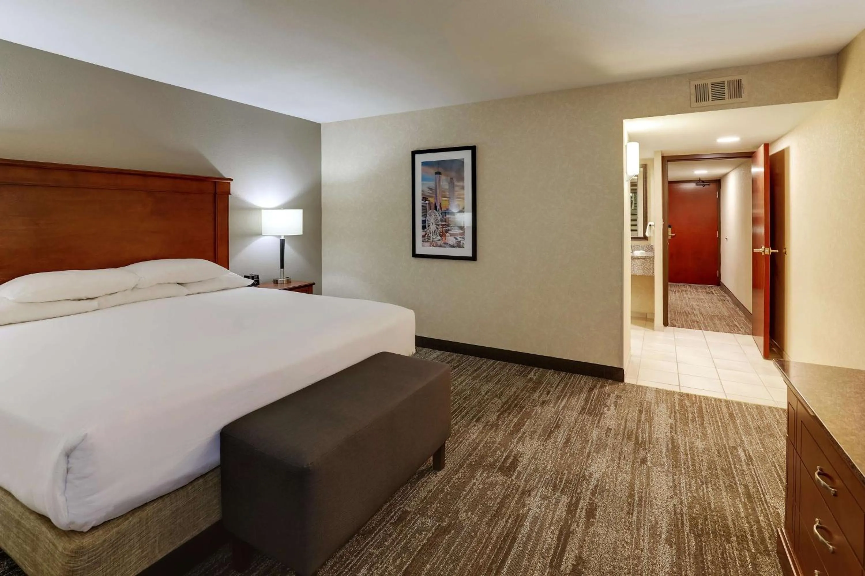 Bedroom, Bed in Drury Inn & Suites Atlanta Marietta