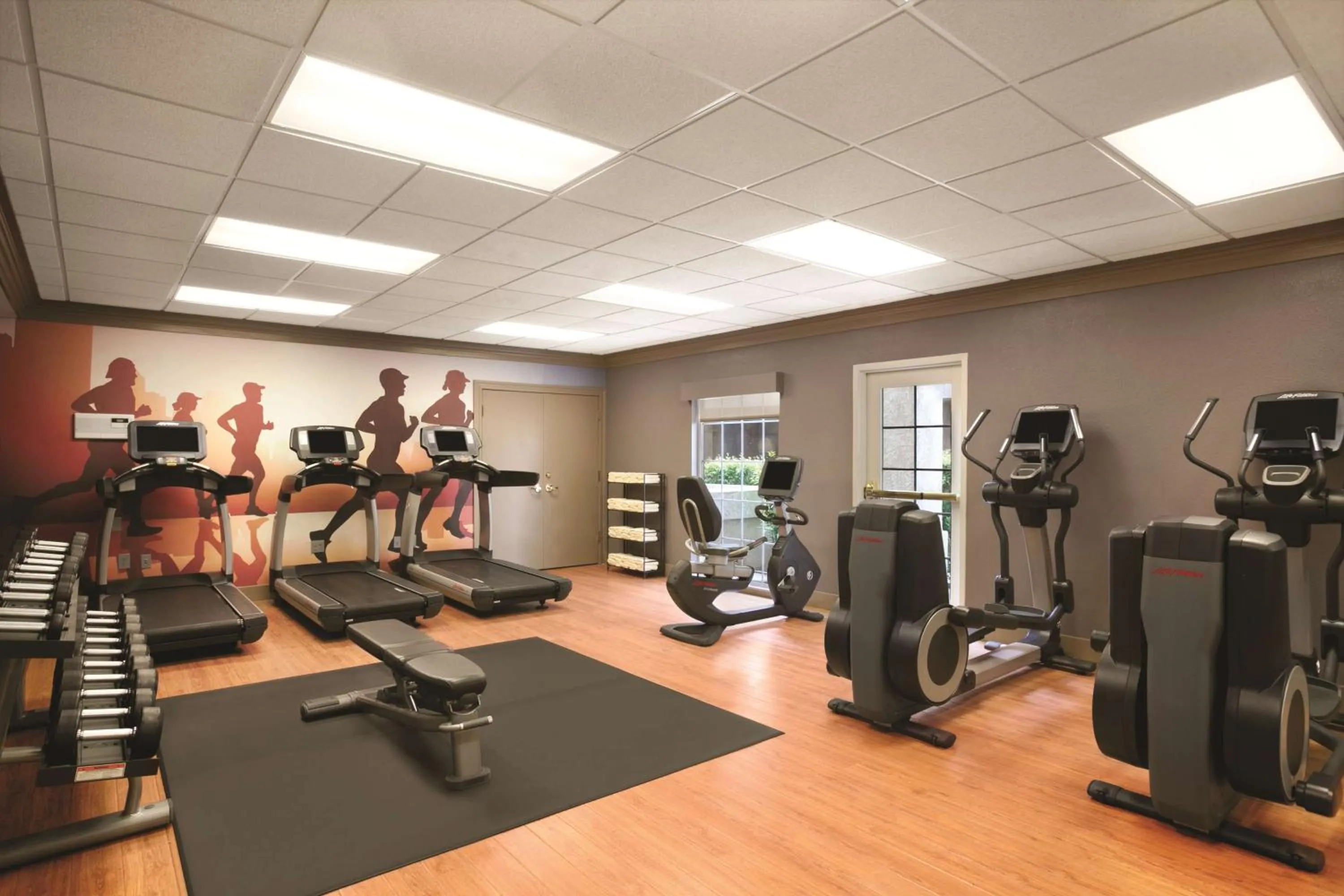 Fitness centre/facilities in Hyatt House Pleasanton