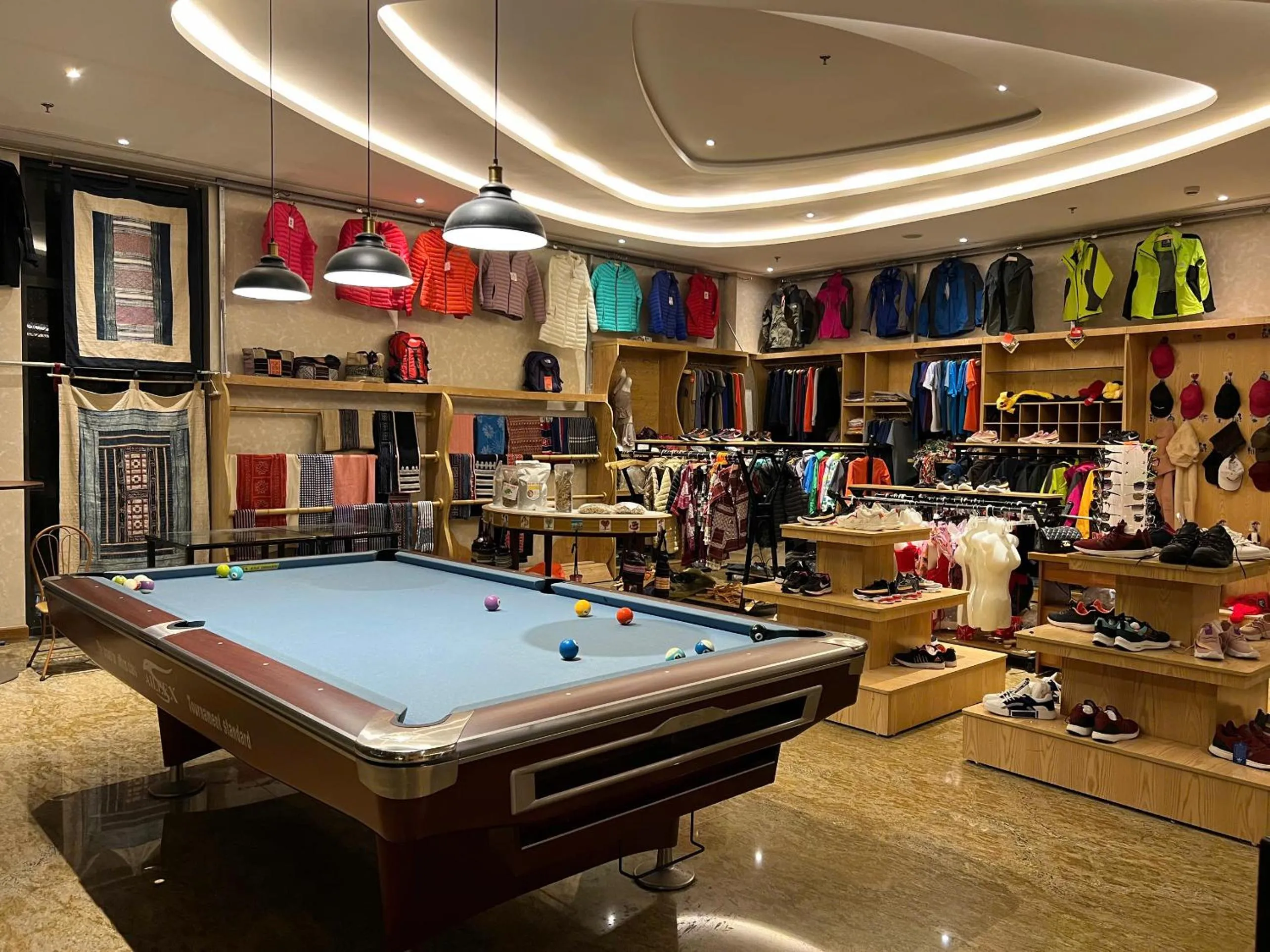 Billiard in KK Sapa Hotel