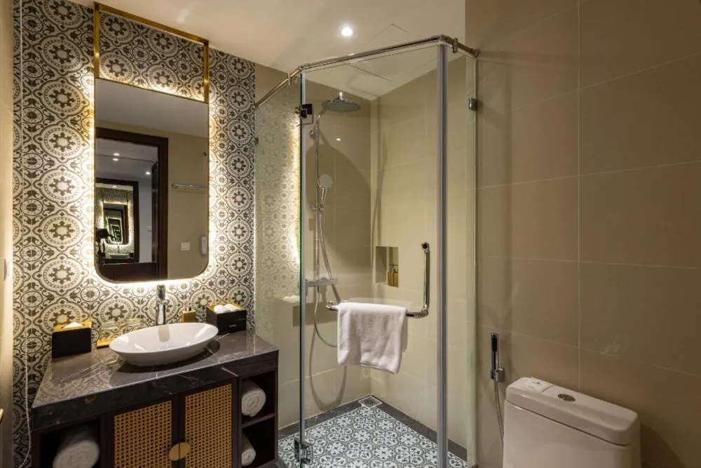 Toilet in KK Sapa Hotel