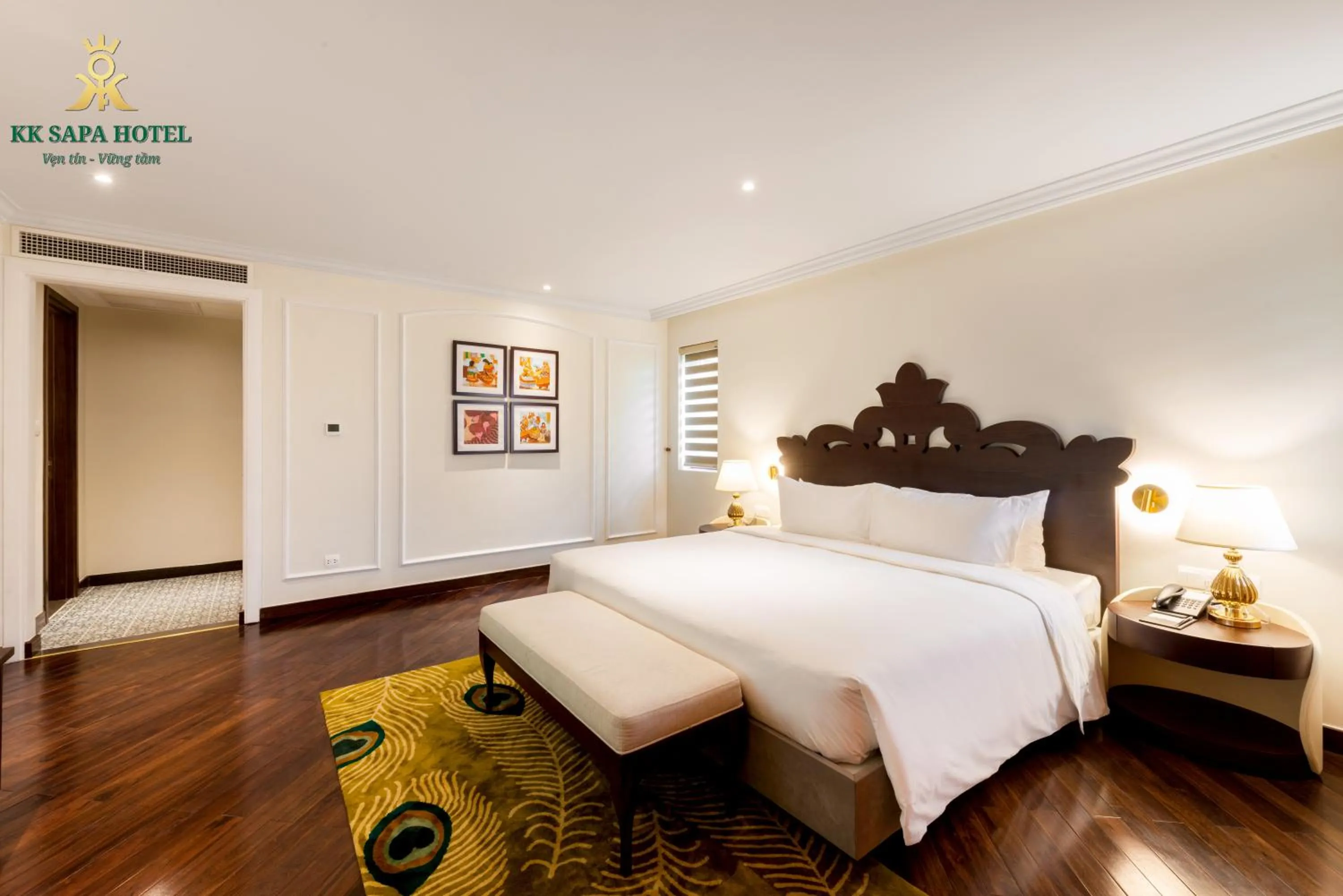 Bedroom, Bed in KK Sapa Hotel