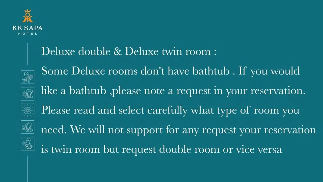 Bathroom in KK Sapa Hotel