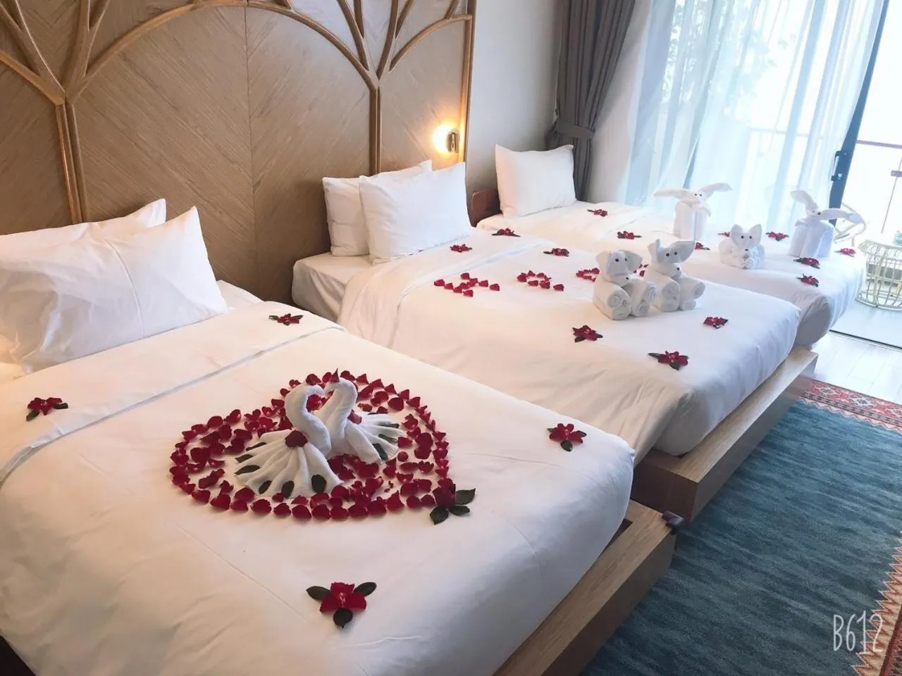 Bedroom, Bed in KK Sapa Hotel