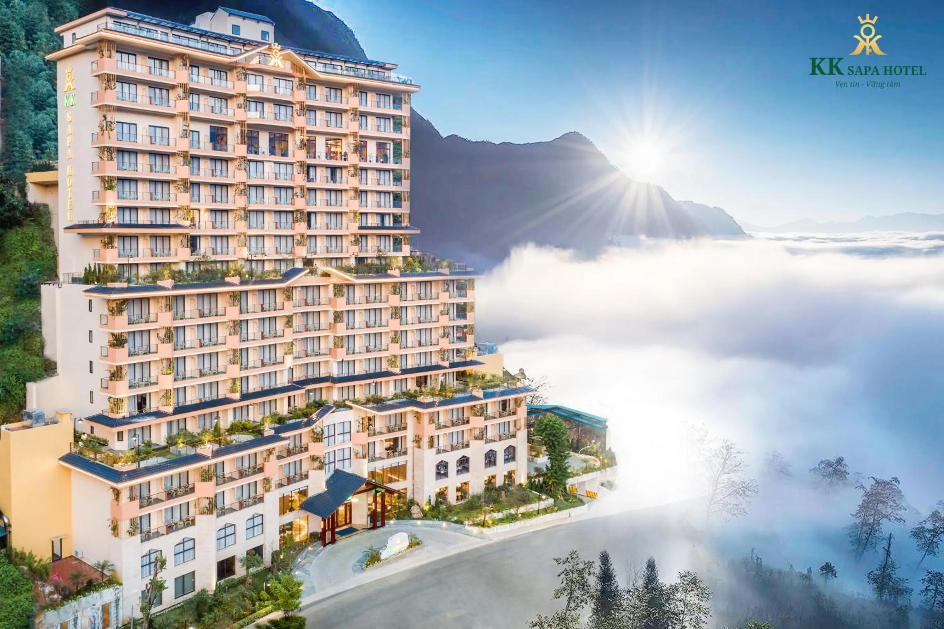 Property building in KK Sapa Hotel