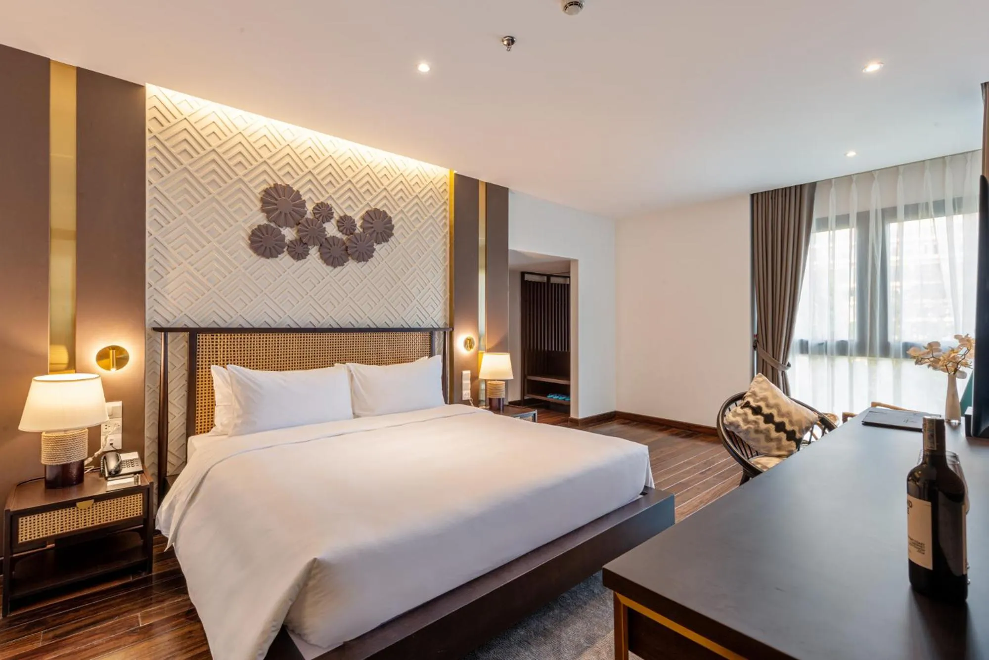 Bedroom, Bed in KK Sapa Hotel