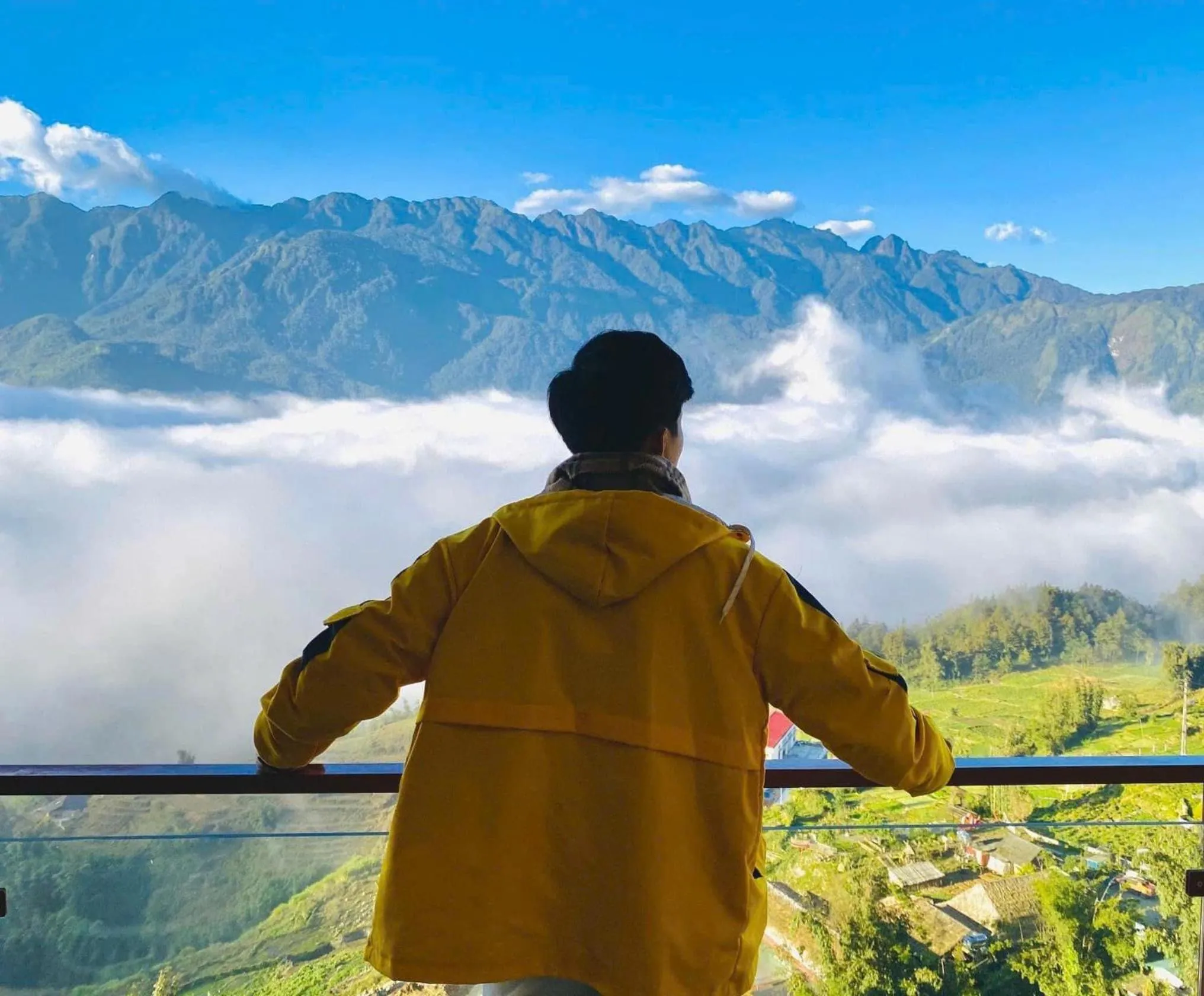 View (from property/room) in KK Sapa Hotel