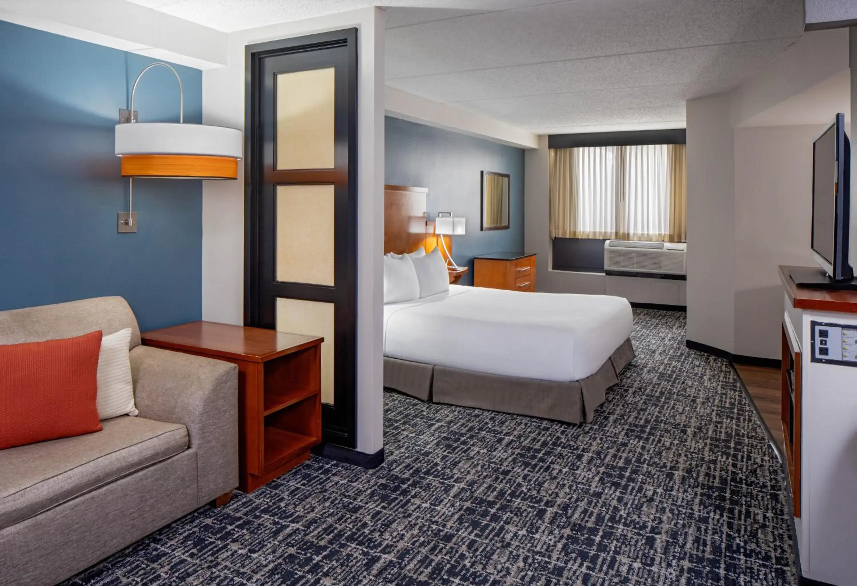 King Room with Sofa Bed and Roll-In Shower - Disability Access in Hyatt Place Fair Lawn Paramus King Room with Sofa Bed and Roll-In Shower - Disability Access in Hyatt Place Fair Lawn Paramus