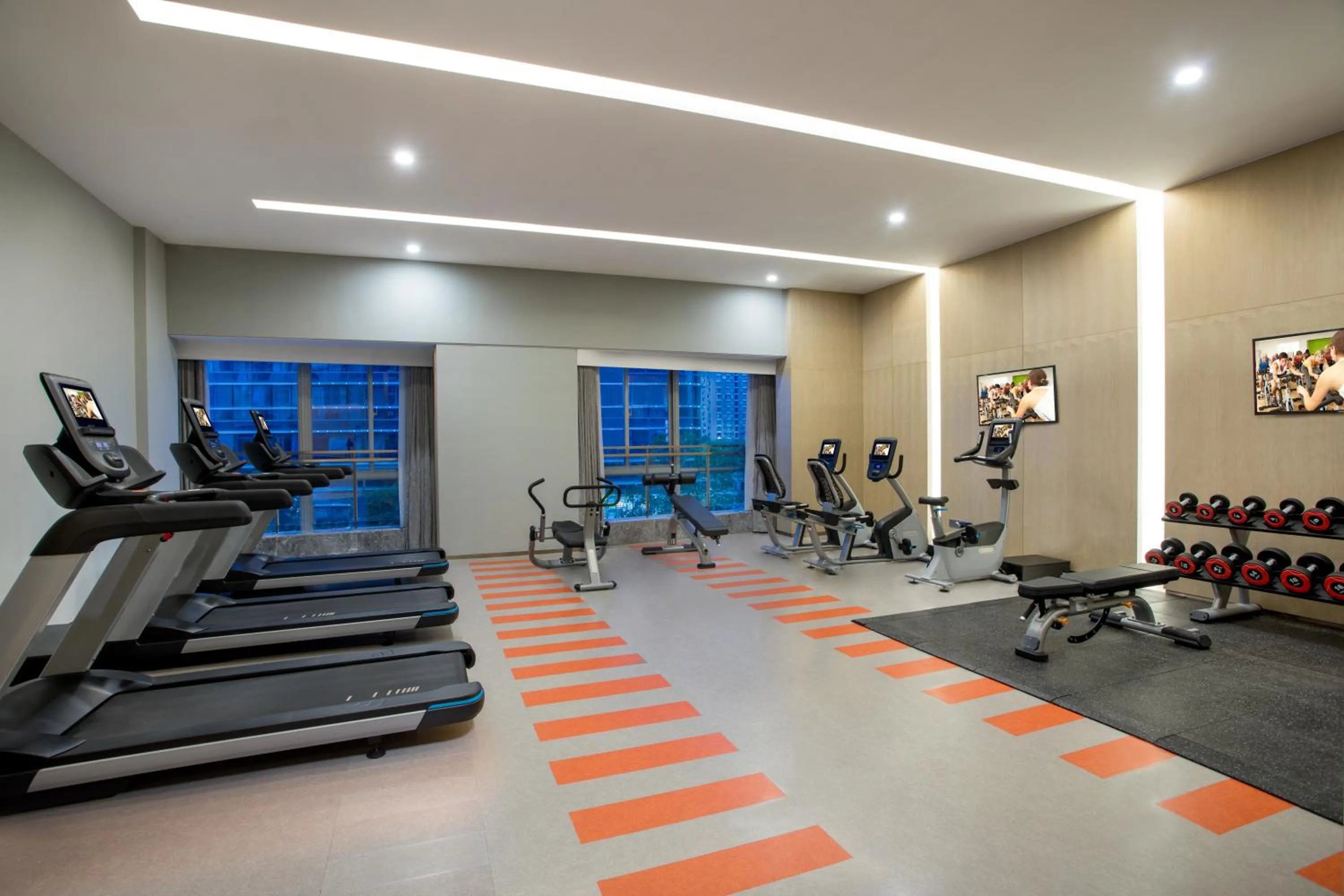 Fitness centre/facilities in Citadines Keqiao Shaoxing