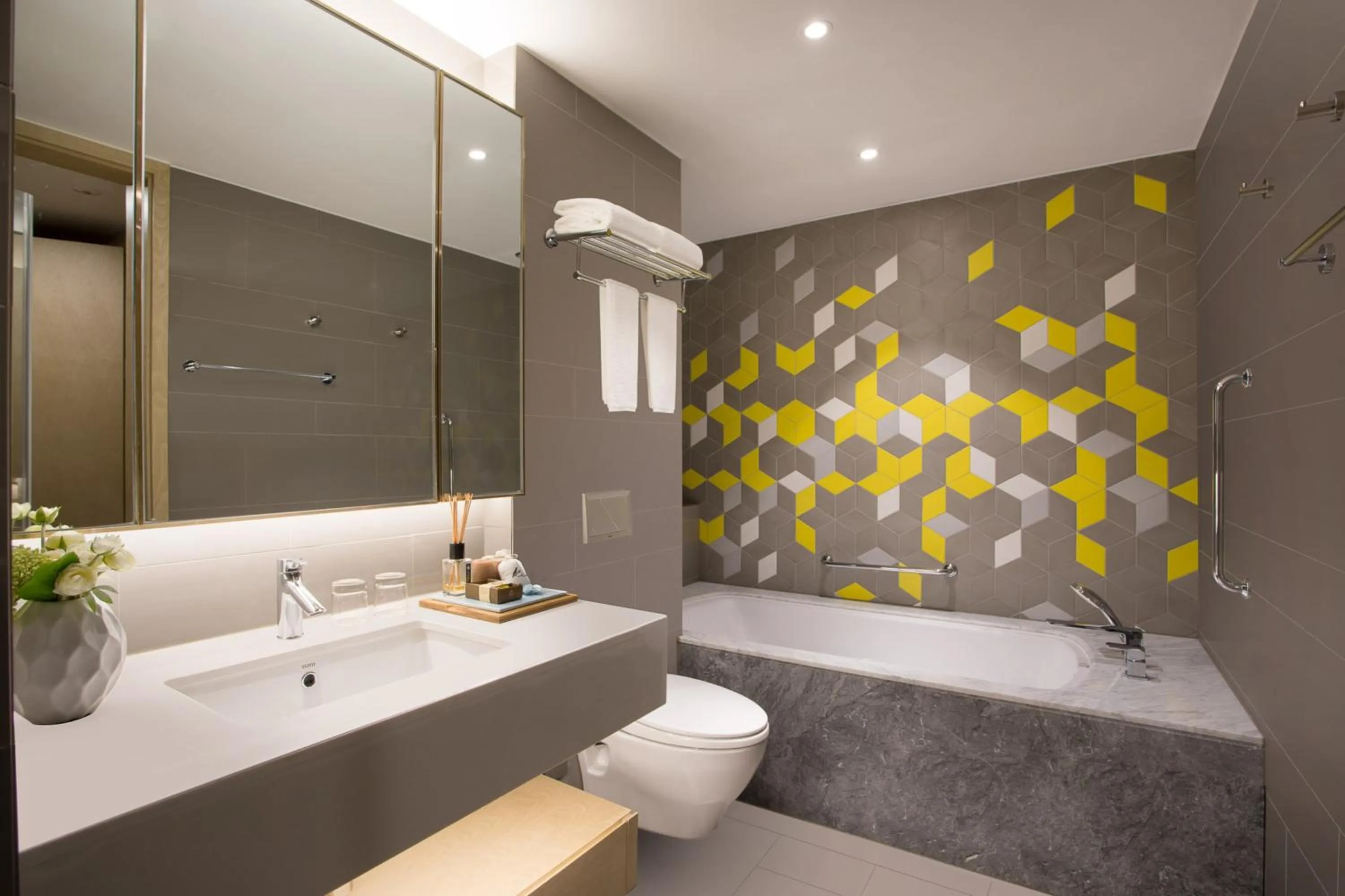 Bathroom in Citadines Keqiao Shaoxing